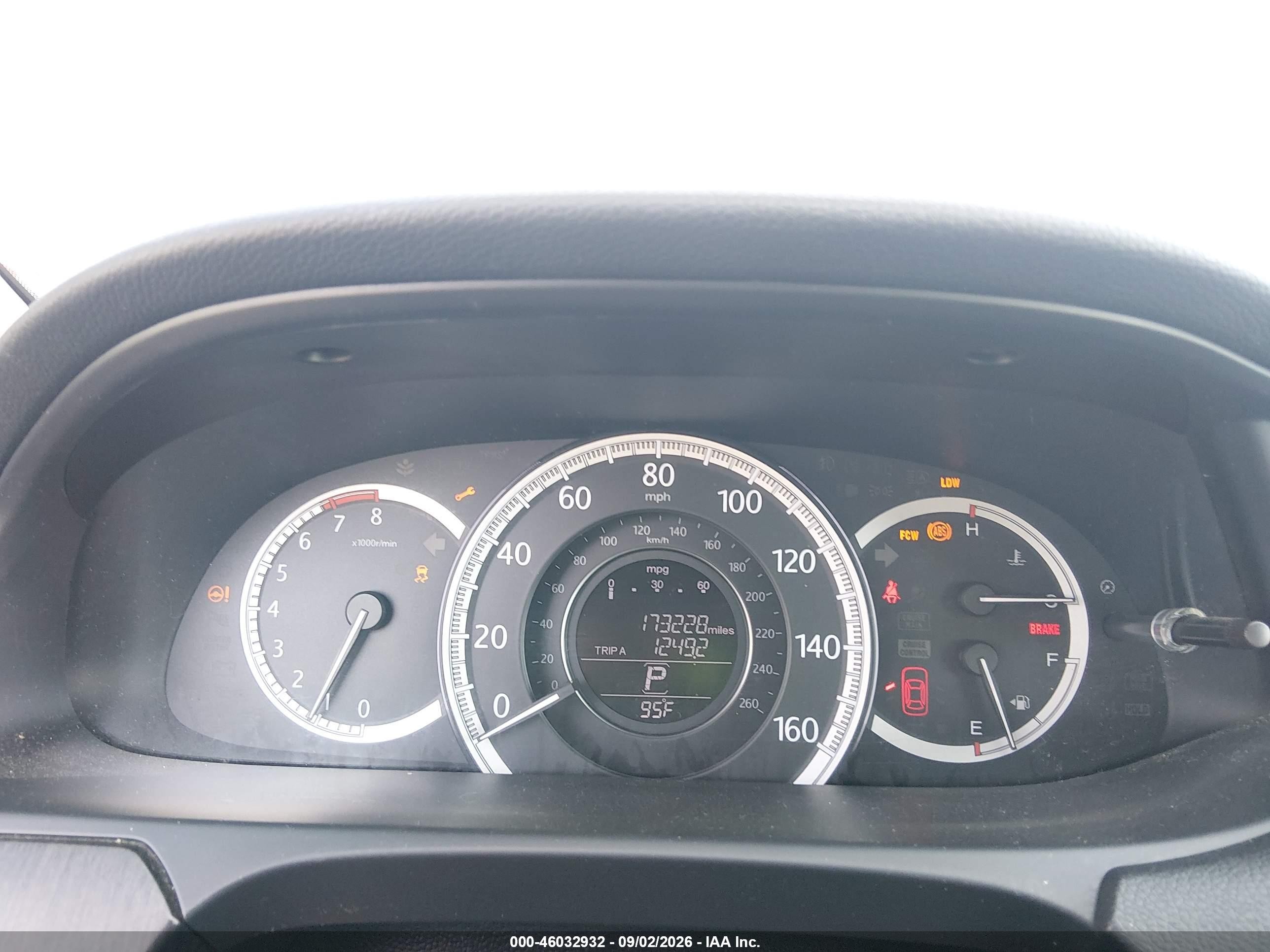 2014 Honda Accord Ex-l Серый vin: 1HGCR2F86EA192216