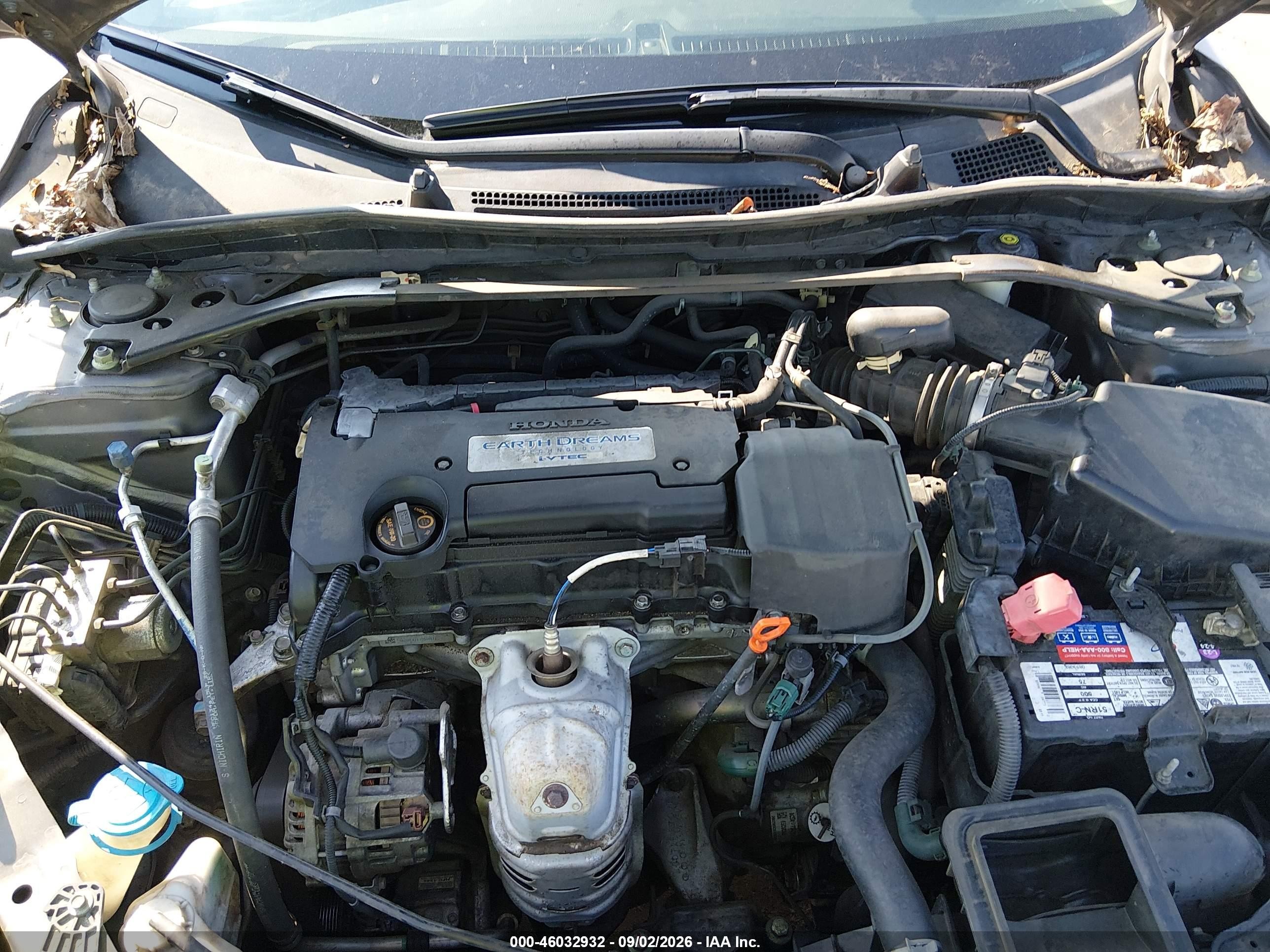 2014 Honda Accord Ex-l Серый vin: 1HGCR2F86EA192216