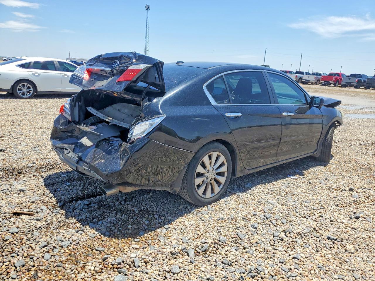 2014 Honda Accord Exl Black vin: 1HGCR2F86EA235260