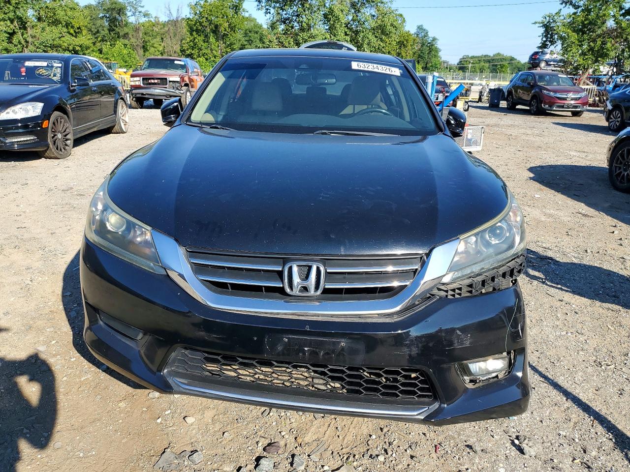 2015 Honda Accord Exl Black vin: 1HGCR2F86FA020351
