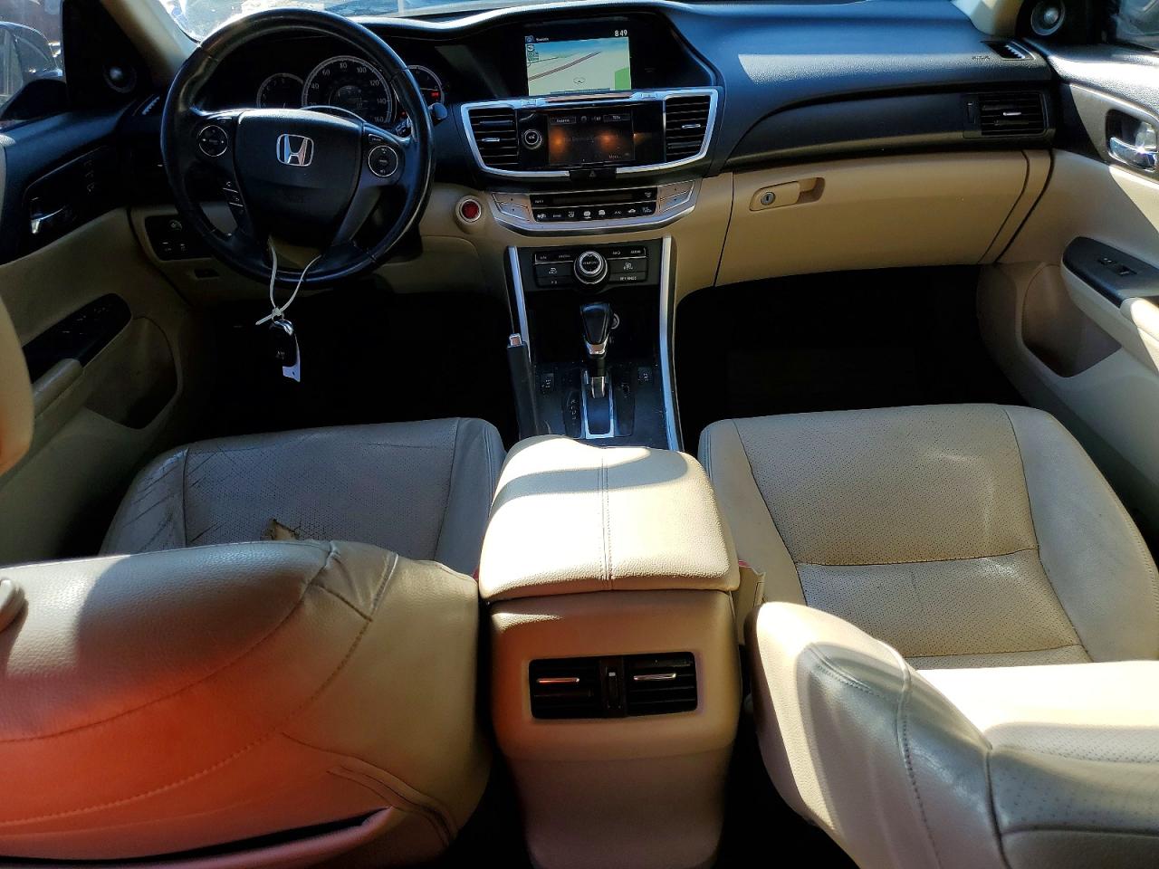 2015 Honda Accord Exl Black vin: 1HGCR2F86FA020351