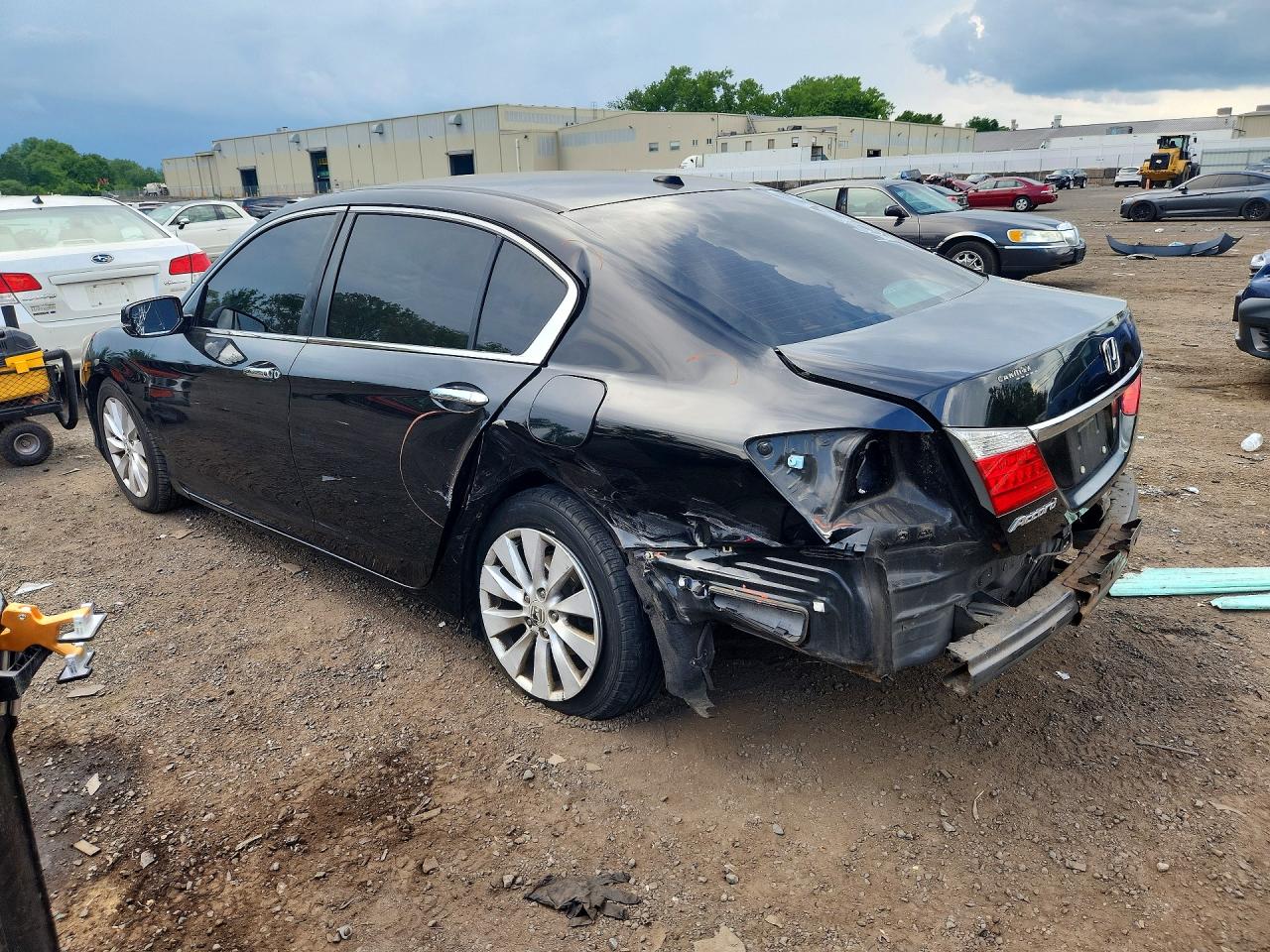 2015 Honda Accord Exl Black vin: 1HGCR2F86FA031317