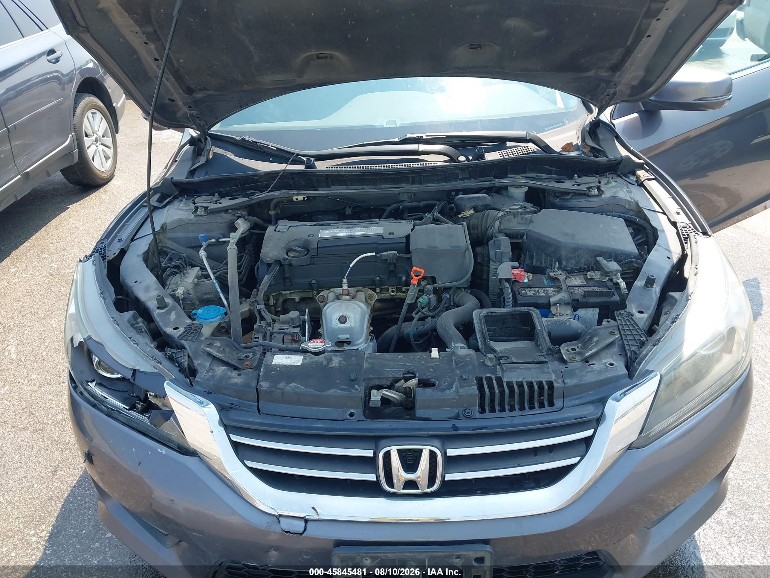 2015 Honda Accord Ex-l Gray vin: 1HGCR2F86FA045248