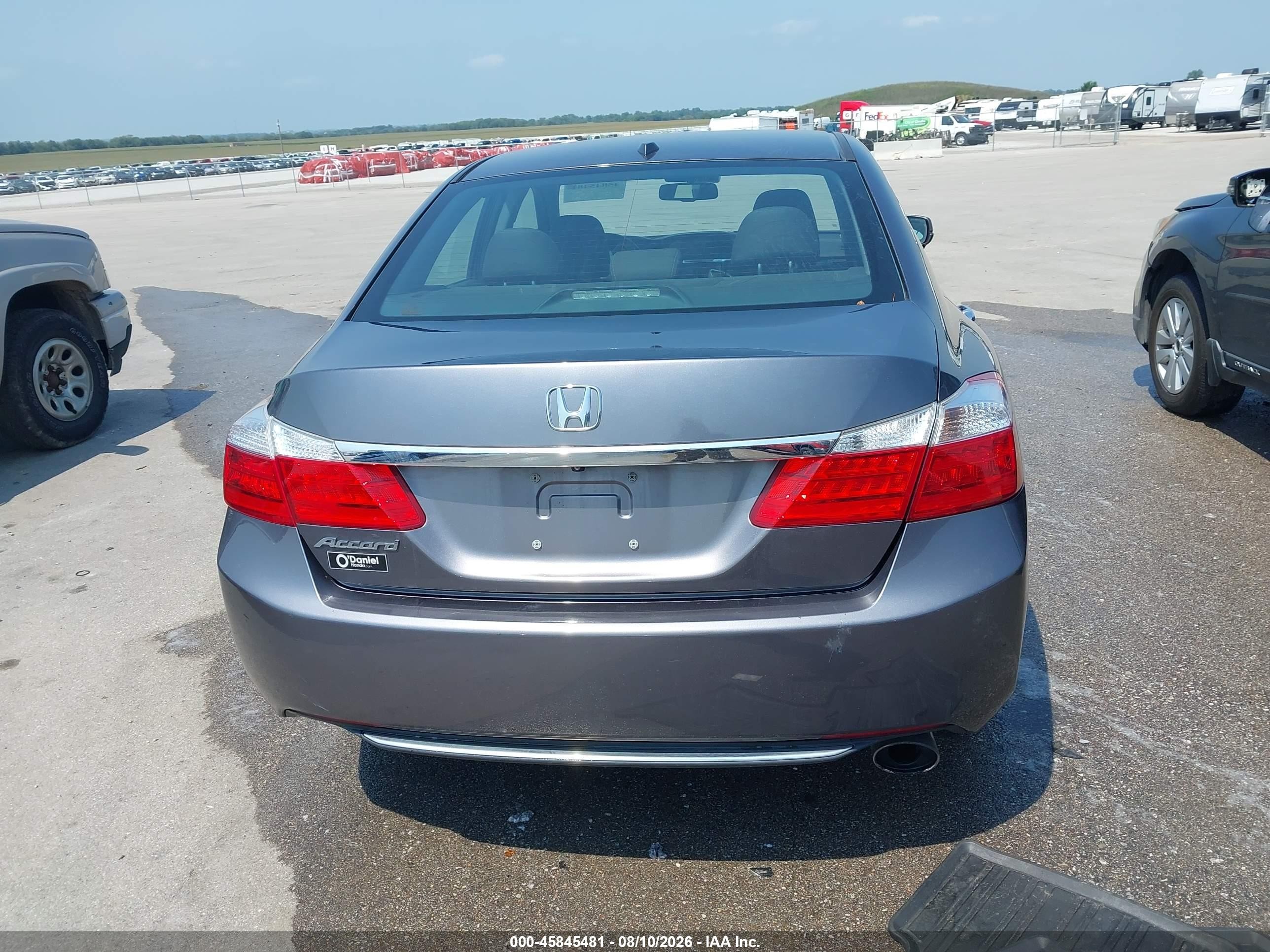 2015 Honda Accord Ex-l Gray vin: 1HGCR2F86FA045248
