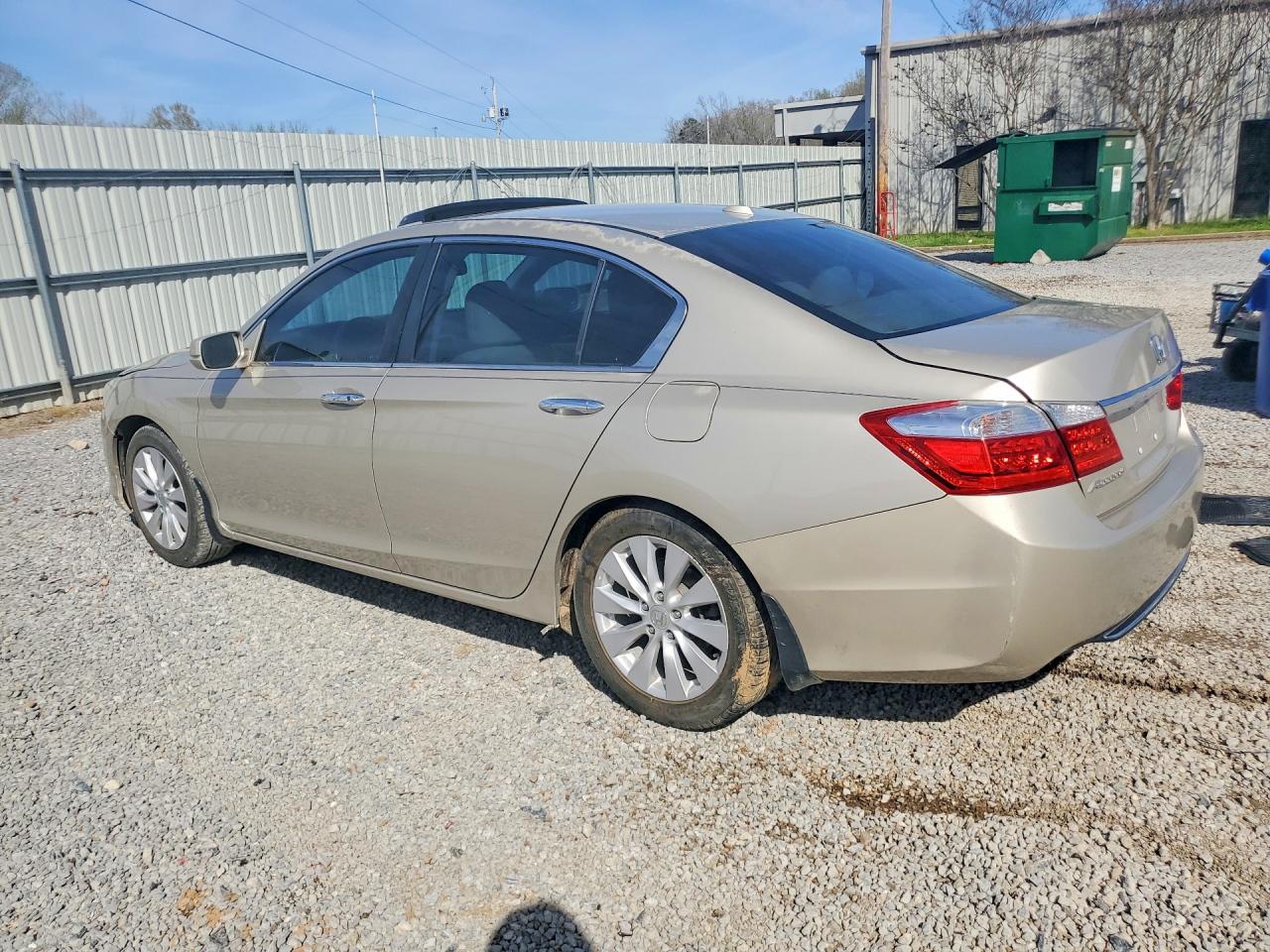 2015 Honda Accord Exl Beige vin: 1HGCR2F86FA048182