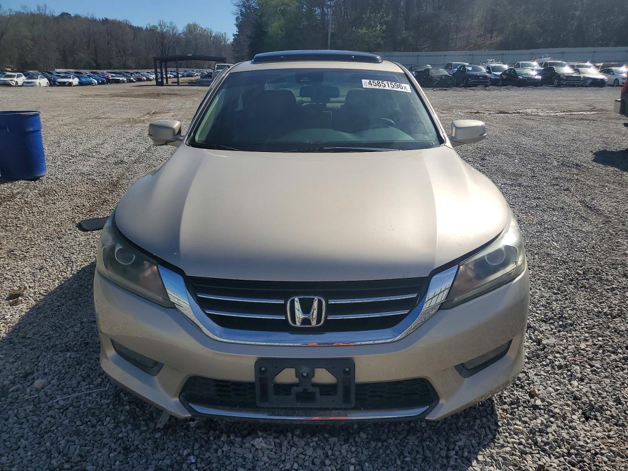 2015 Honda Accord Exl Beige vin: 1HGCR2F86FA048182