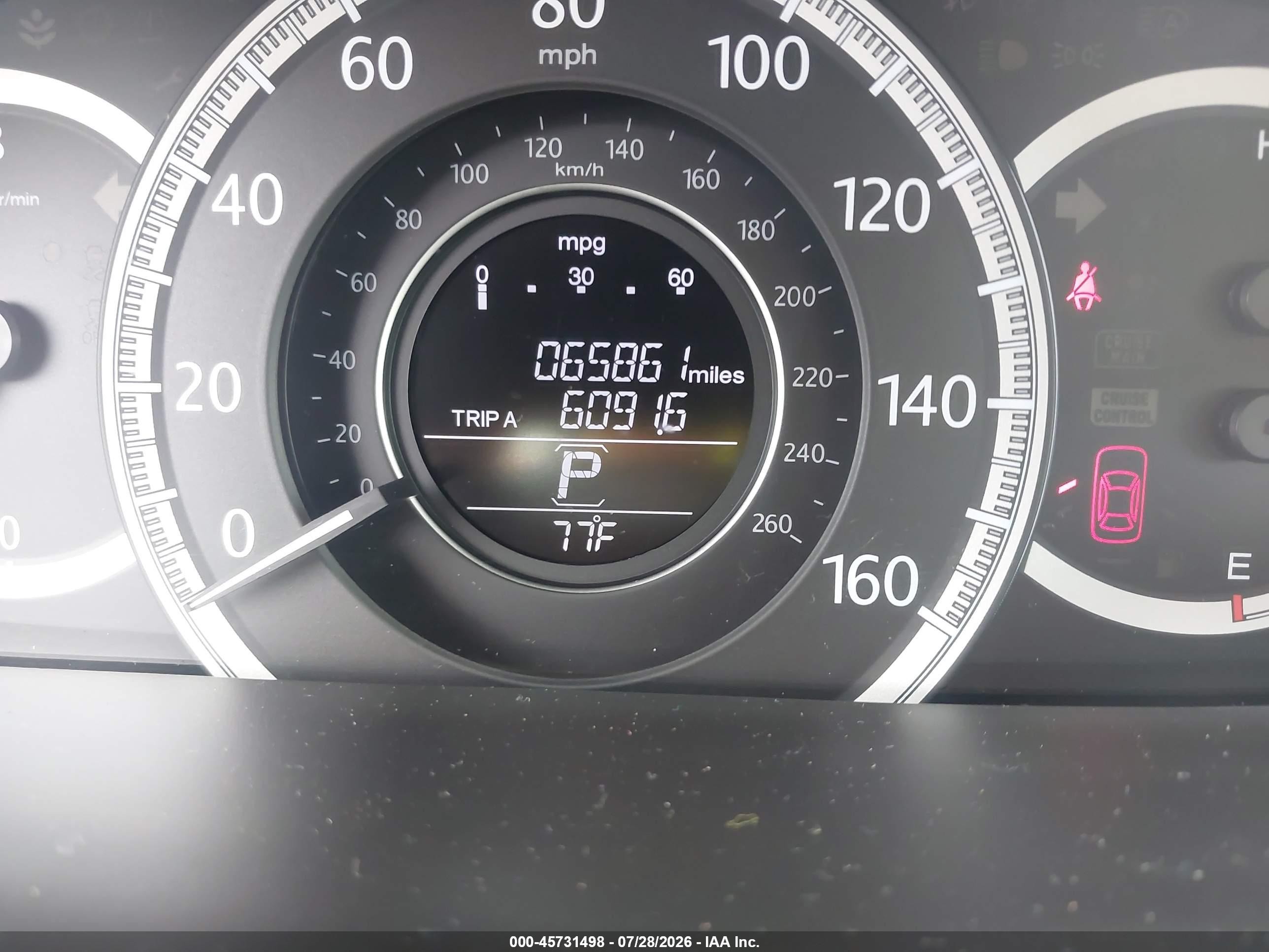 2015 Honda Accord Ex-l White vin: 1HGCR2F86FA063782