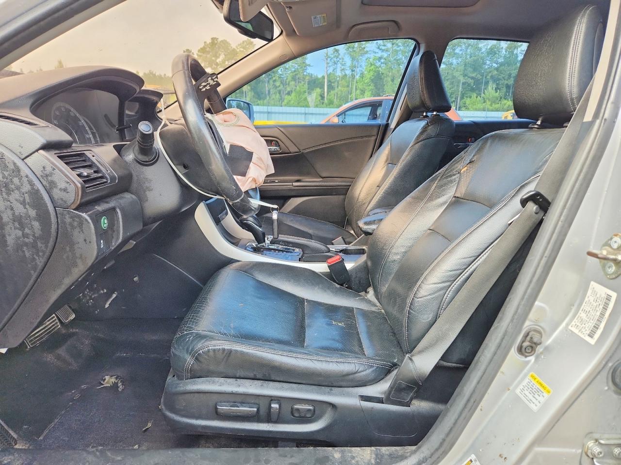 2015 Honda Accord Exl Silver vin: 1HGCR2F86FA085376