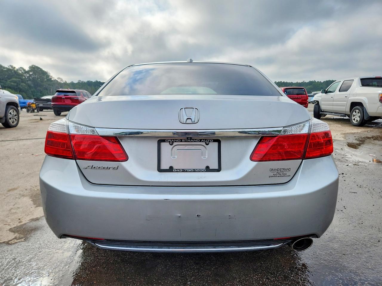 2015 Honda Accord Exl Silver vin: 1HGCR2F86FA085376