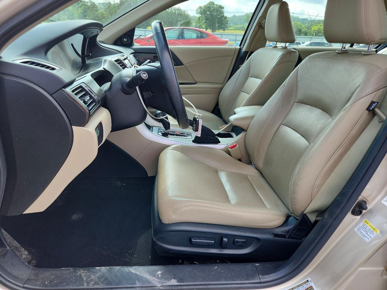 2015 Honda Accord Exl Beige vin: 1HGCR2F86FA139209