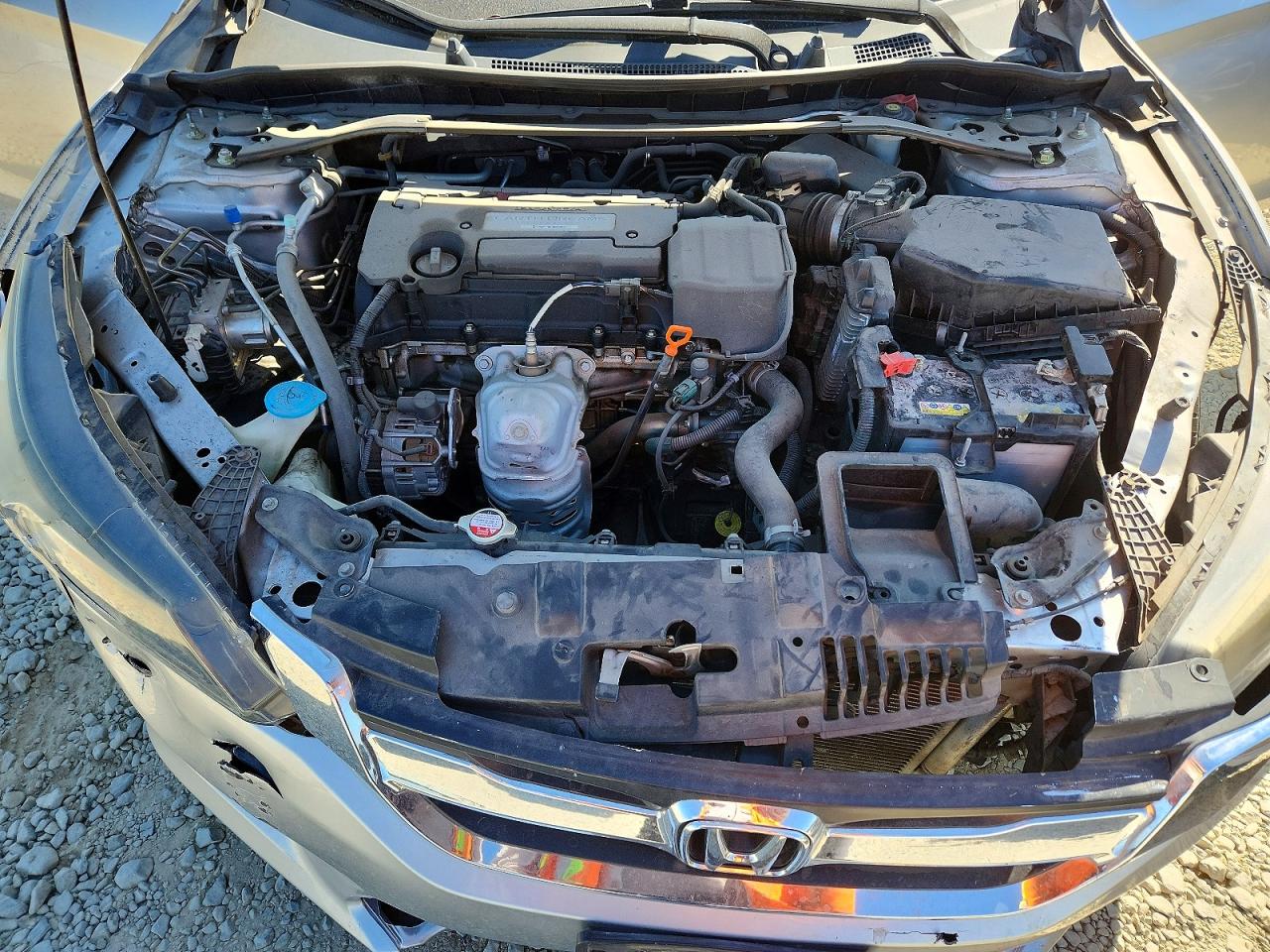 2015 Honda Accord Exl Silver vin: 1HGCR2F86FA155295