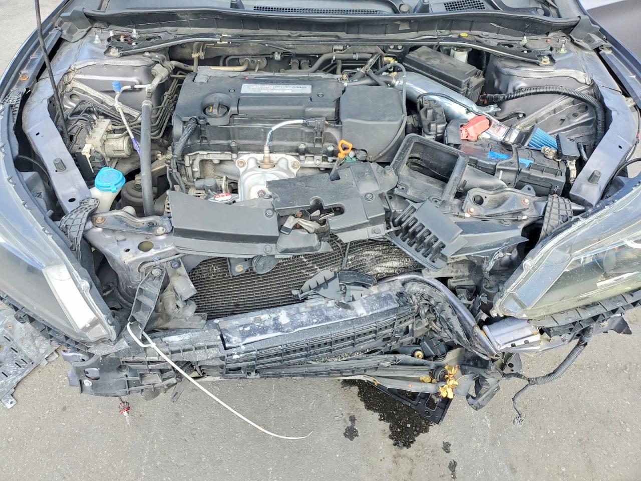 2015 Honda Accord Exl Серый vin: 1HGCR2F86FA171318