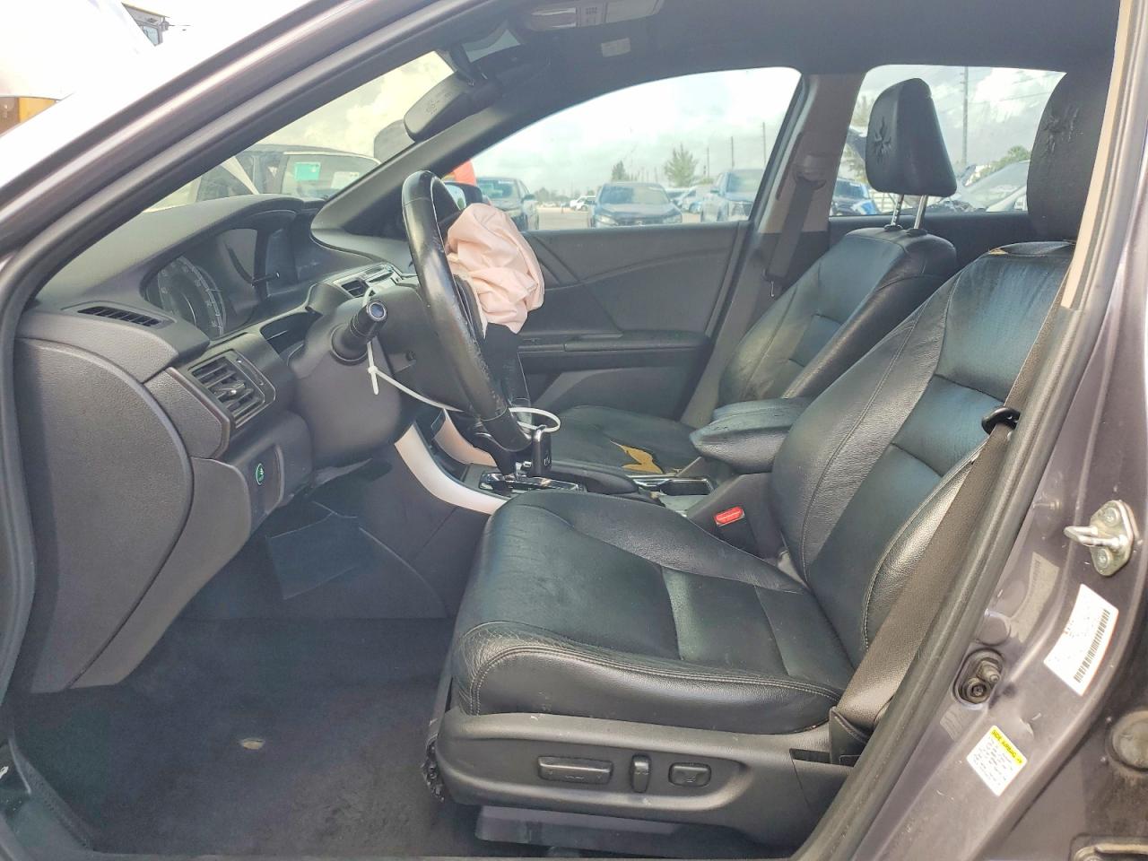 2015 Honda Accord Exl Серый vin: 1HGCR2F86FA171318