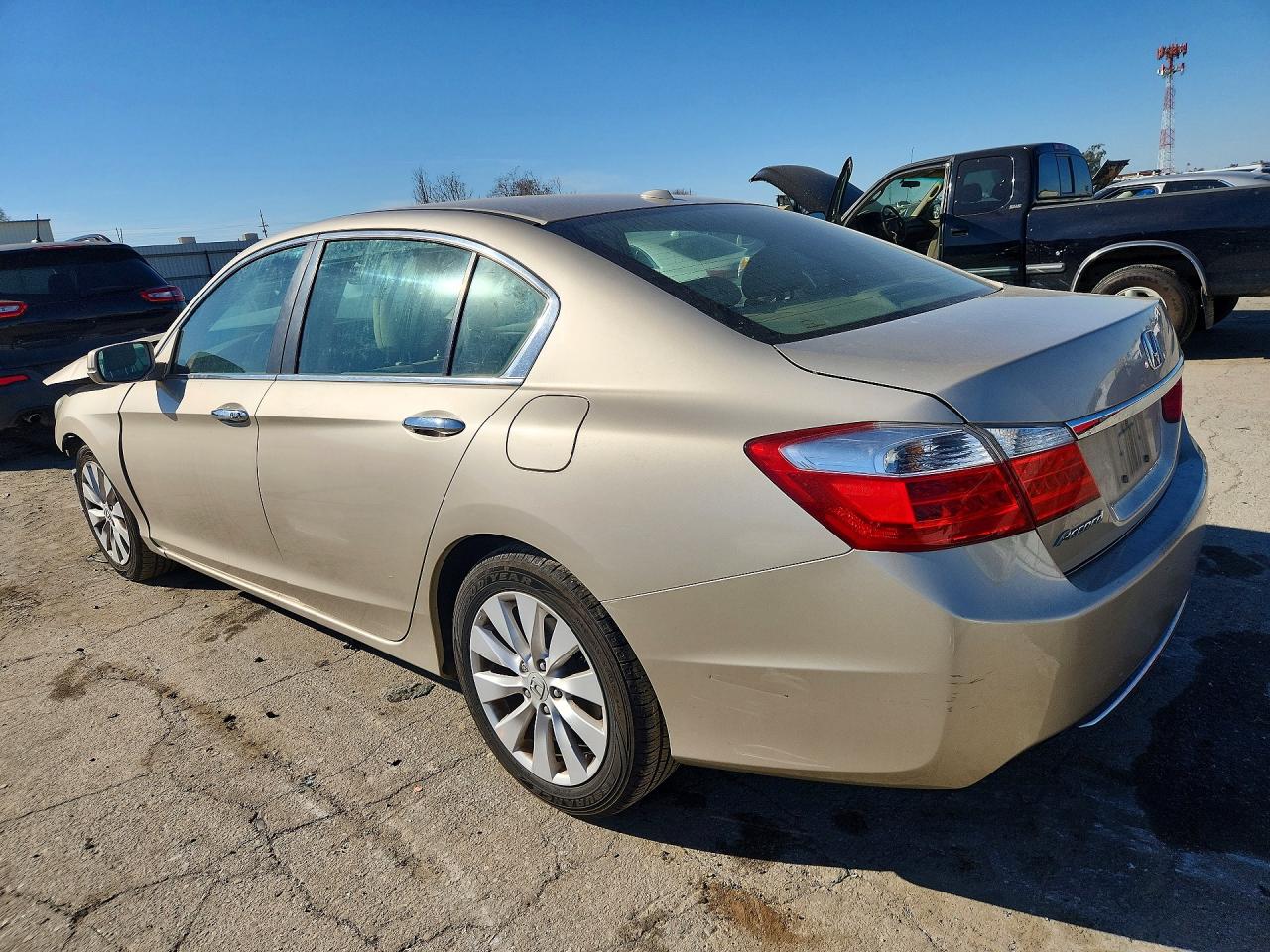 2015 Honda Accord Exl Gold vin: 1HGCR2F86FA200302