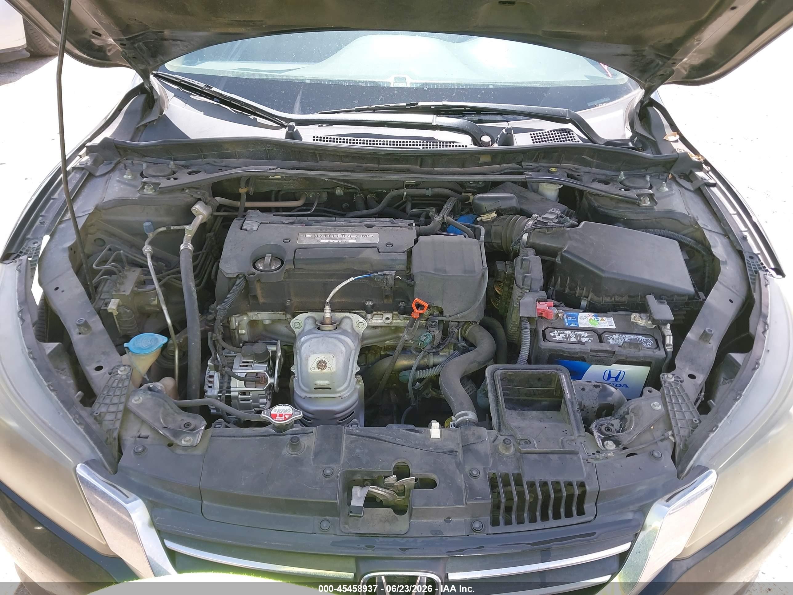 2015 Honda Accord Ex-l Black vin: 1HGCR2F86FA202101