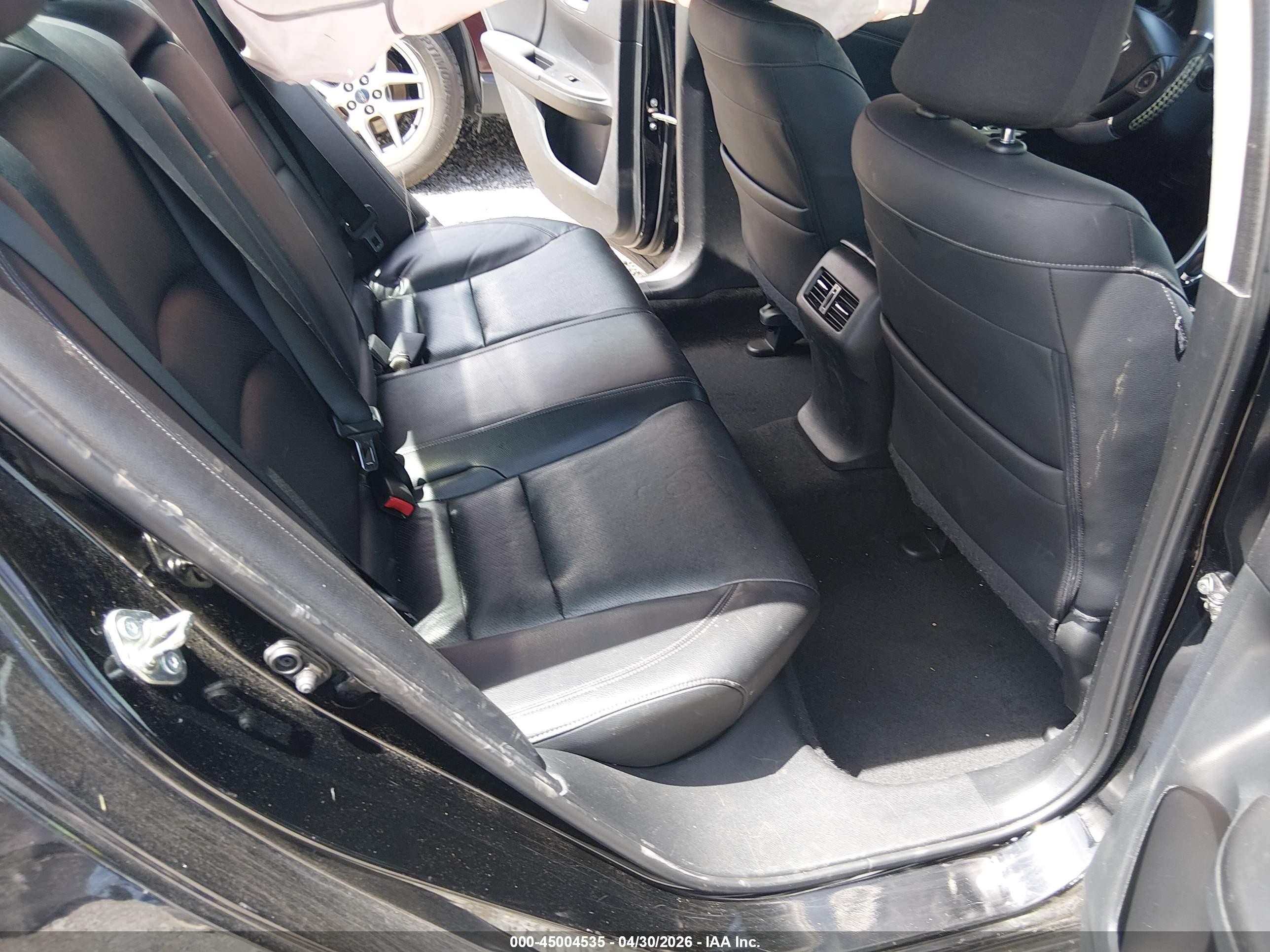 2015 Honda Accord Ex-l Black vin: 1HGCR2F86FA274559