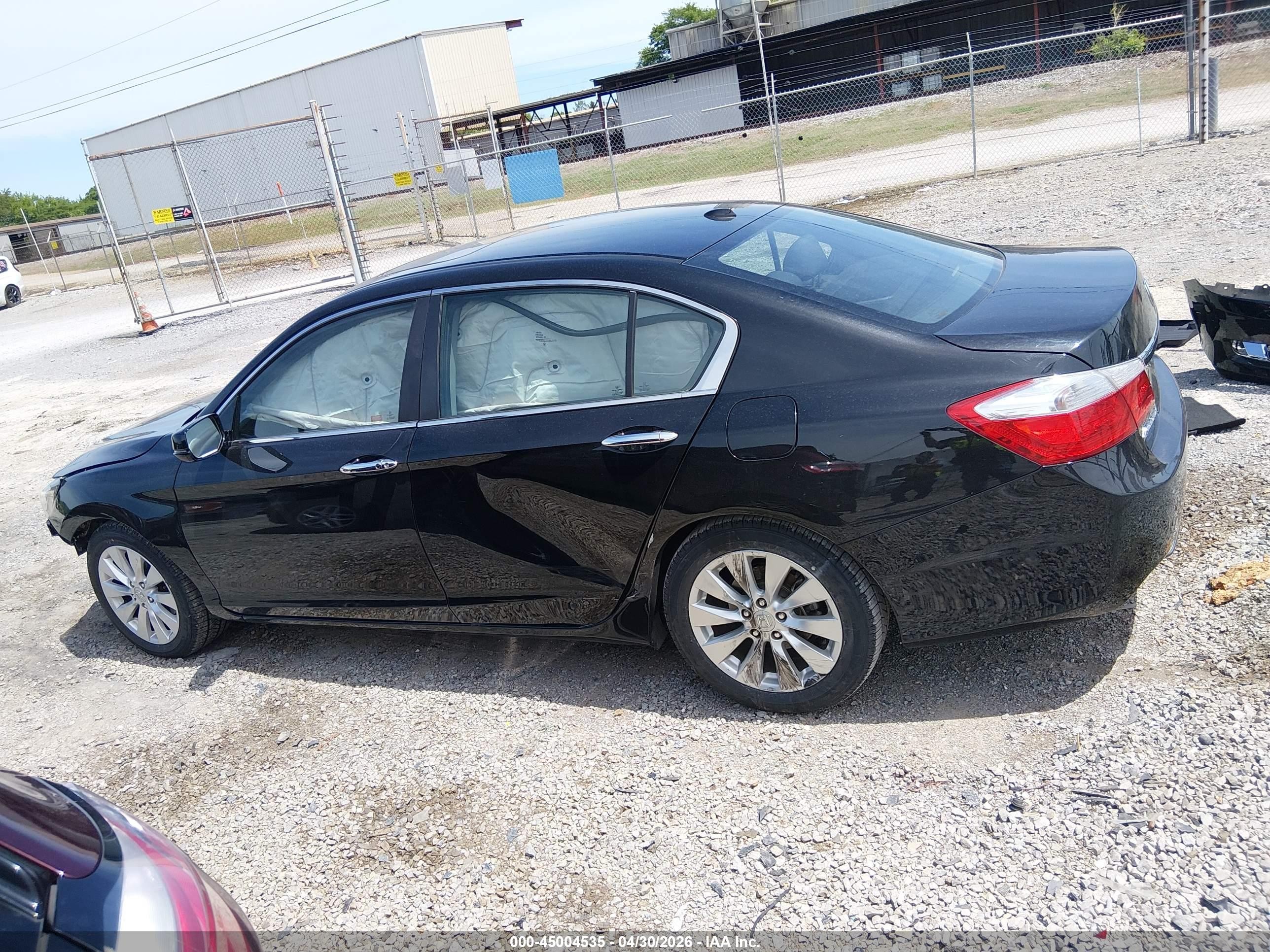 2015 Honda Accord Ex-l Black vin: 1HGCR2F86FA274559