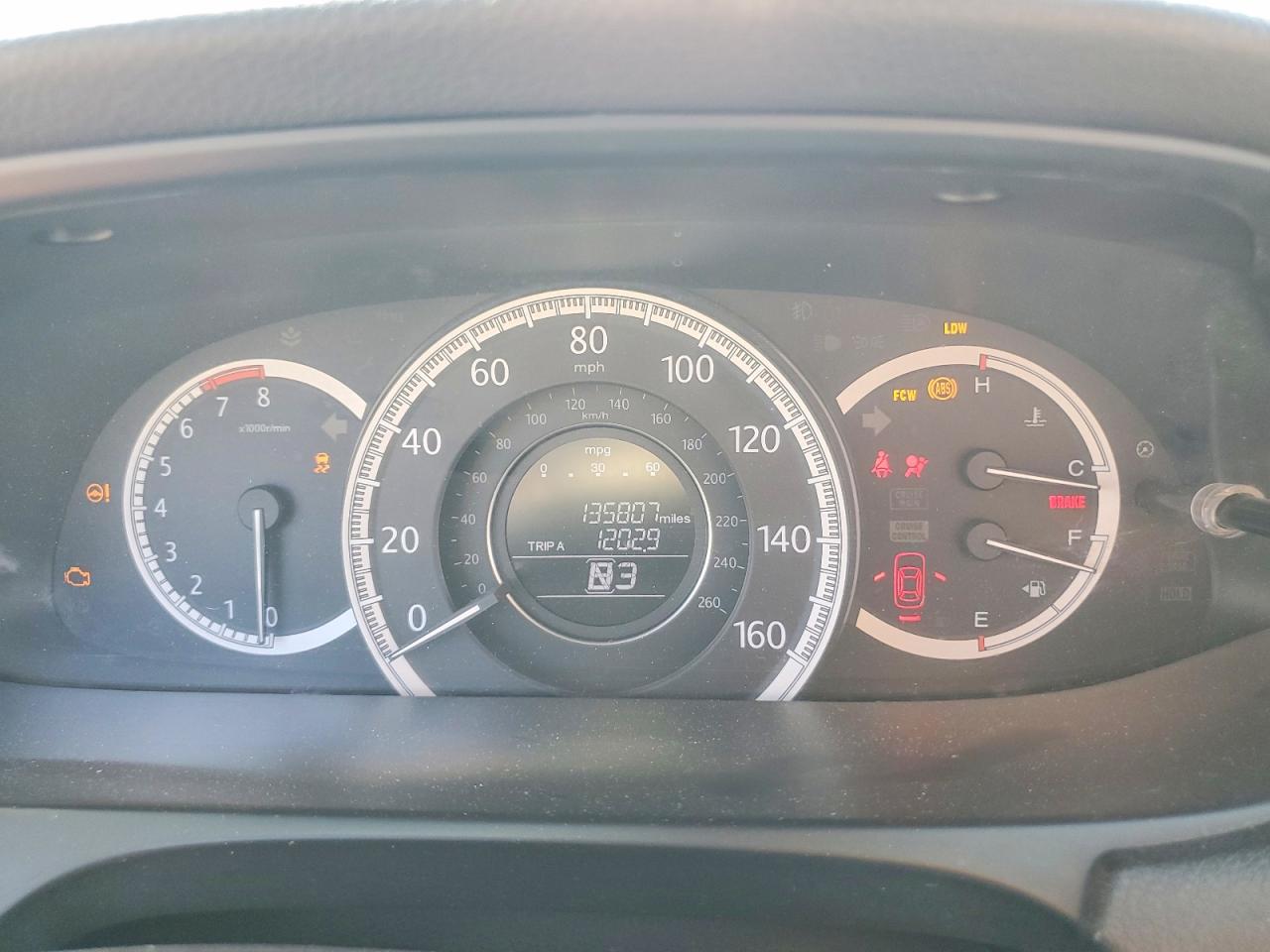 2015 Honda Accord Exl Серый vin: 1HGCR2F86FA276148