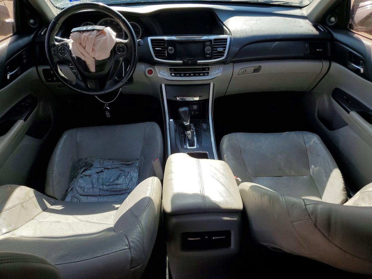 2015 Honda Accord Exl Серый vin: 1HGCR2F86FA276148