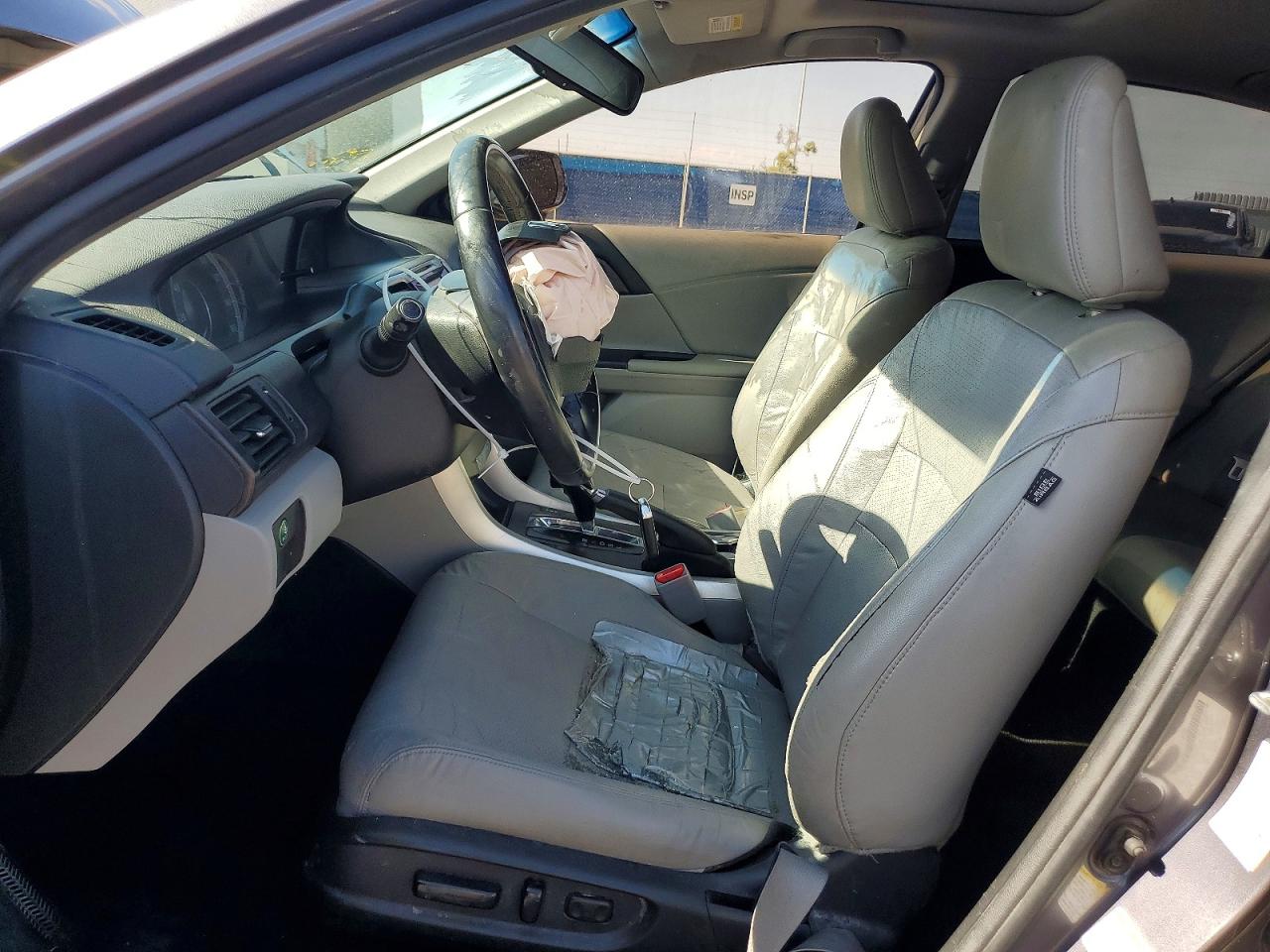 2015 Honda Accord Exl Серый vin: 1HGCR2F86FA276148