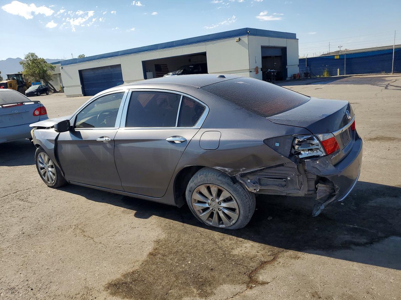 2015 Honda Accord Exl Серый vin: 1HGCR2F86FA276148