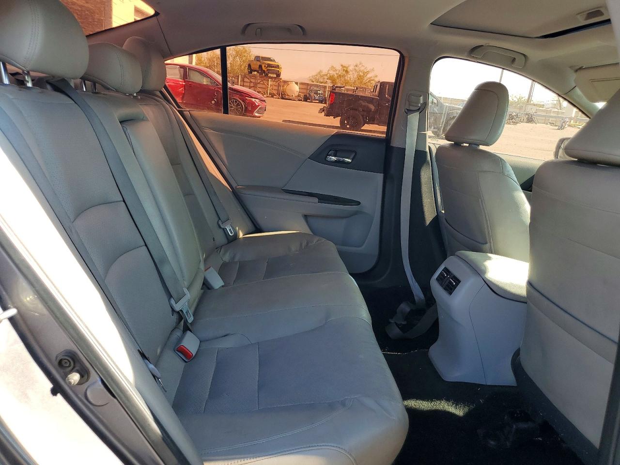 2015 Honda Accord Exl Серый vin: 1HGCR2F86FA276148
