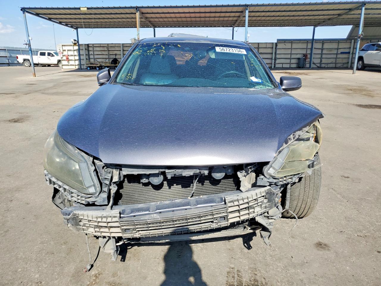 2015 Honda Accord Exl Серый vin: 1HGCR2F86FA276148