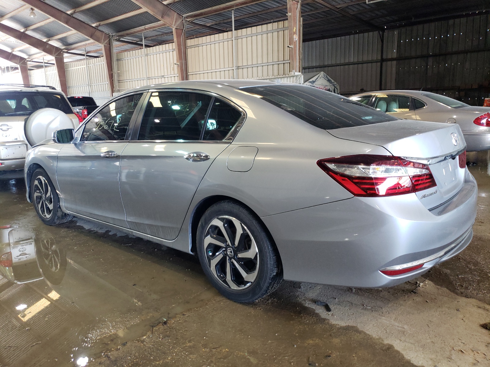 2016 Honda Accord Exl Серебряный vin: 1HGCR2F86GA144802
