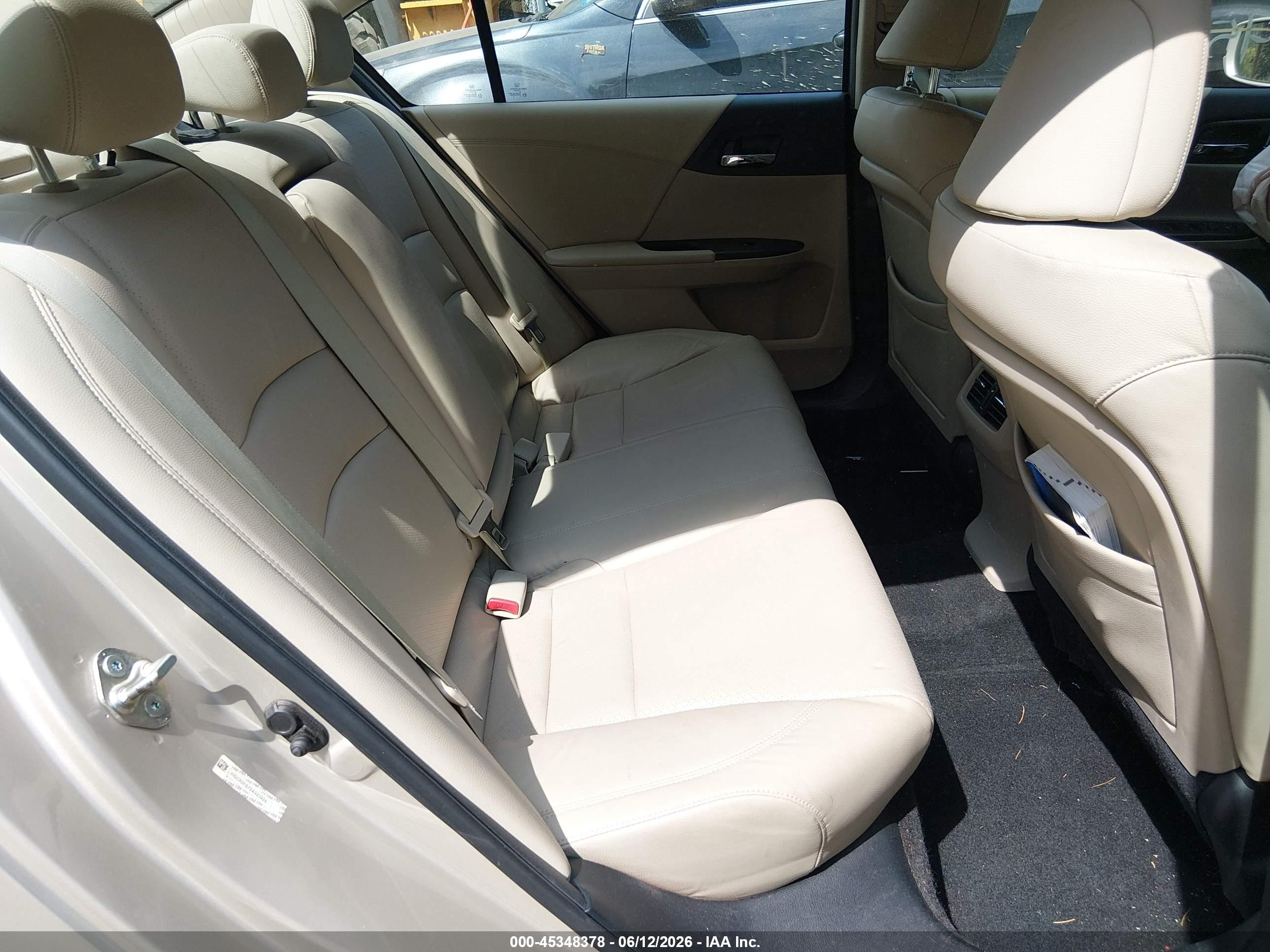 2013 Honda Accord Ex-l Tan vin: 1HGCR2F87DA021926