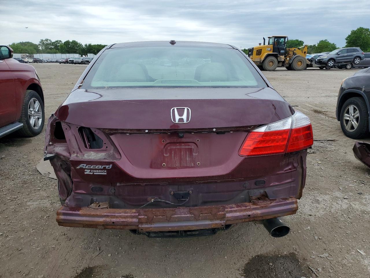 2013 Honda Accord Burgundy vin: 1HGCR2F87DA029640