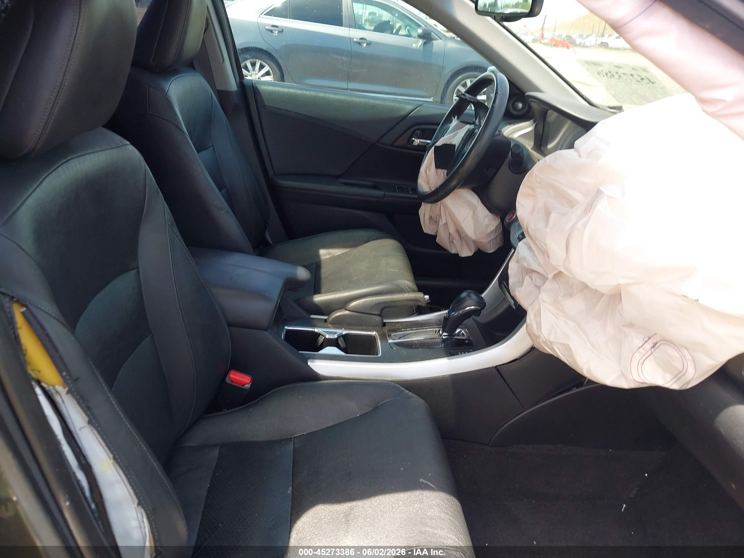 2013 Honda Accord Ex-l Green vin: 1HGCR2F87DA038791