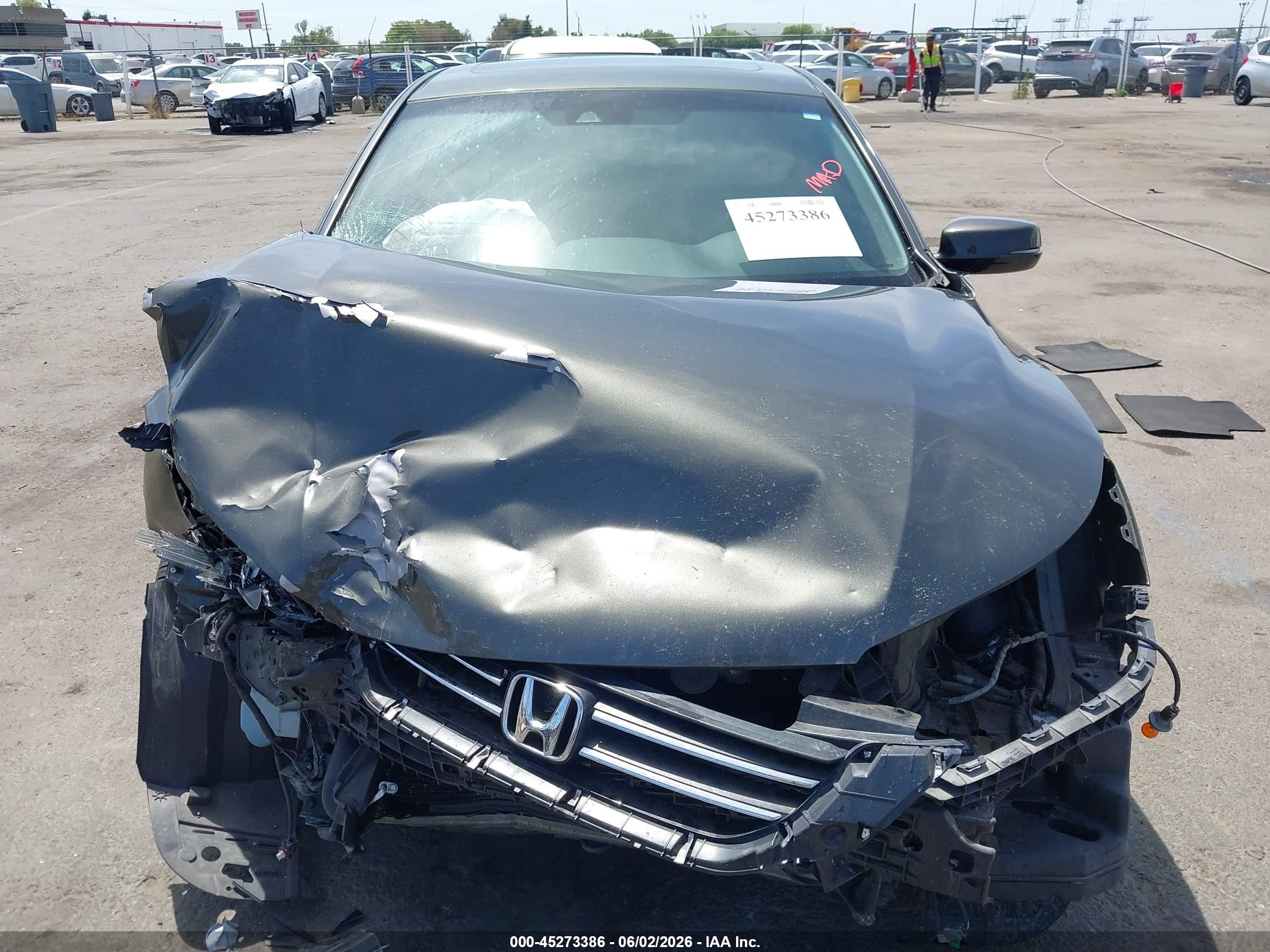 2013 Honda Accord Ex-l Green vin: 1HGCR2F87DA038791