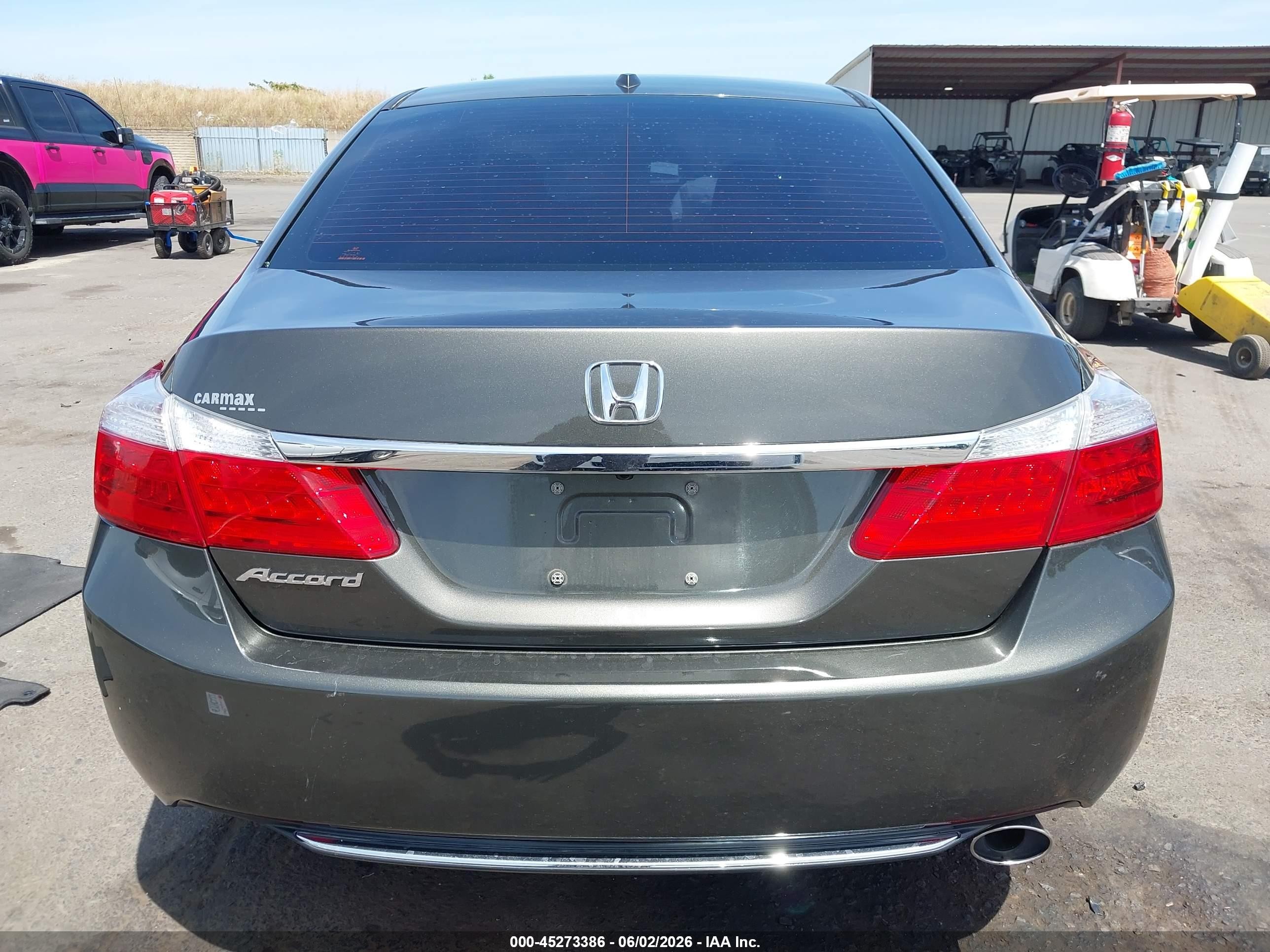 2013 Honda Accord Ex-l Green vin: 1HGCR2F87DA038791