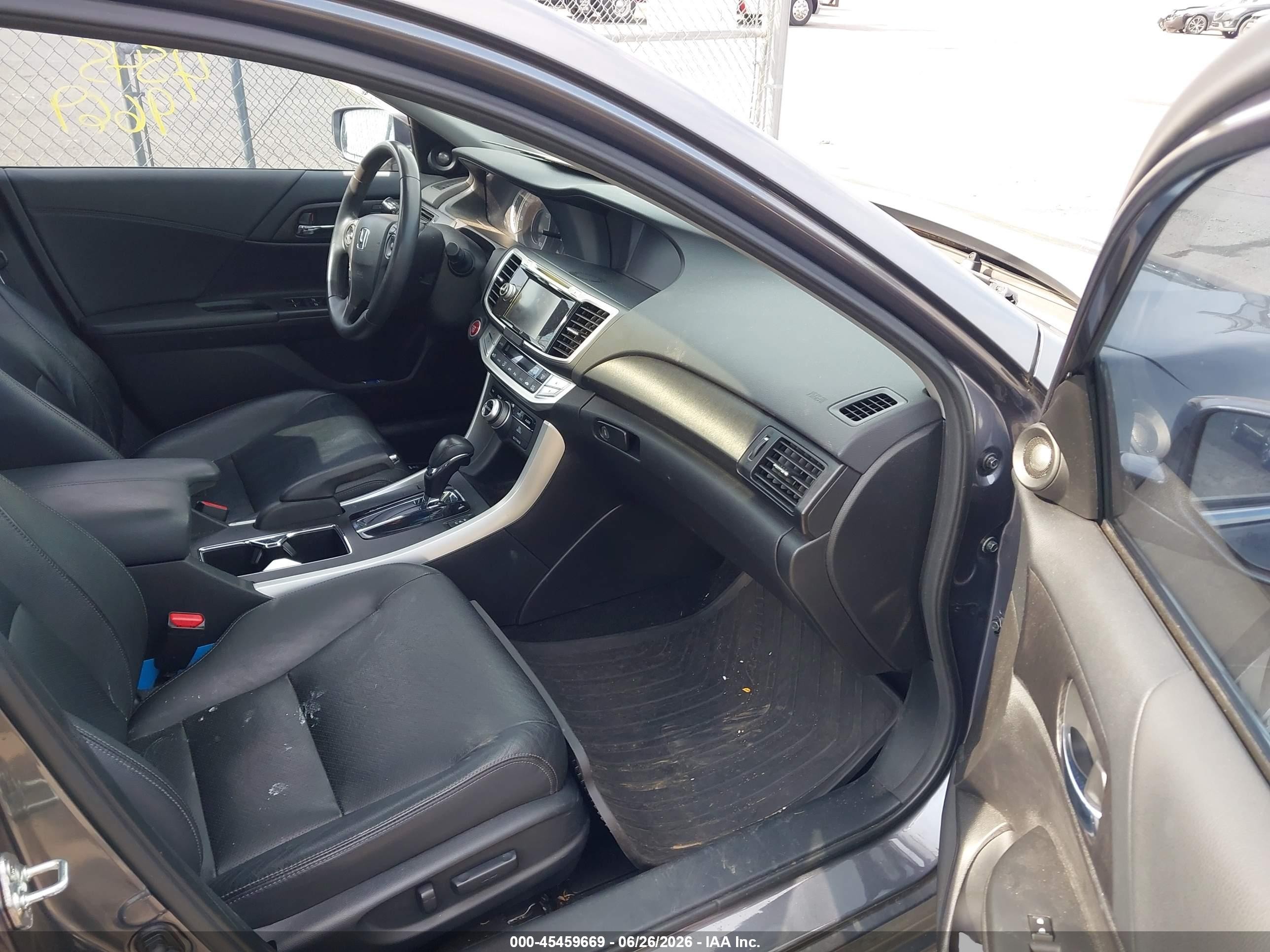 2013 Honda Accord Ex-l Gray vin: 1HGCR2F87DA041304