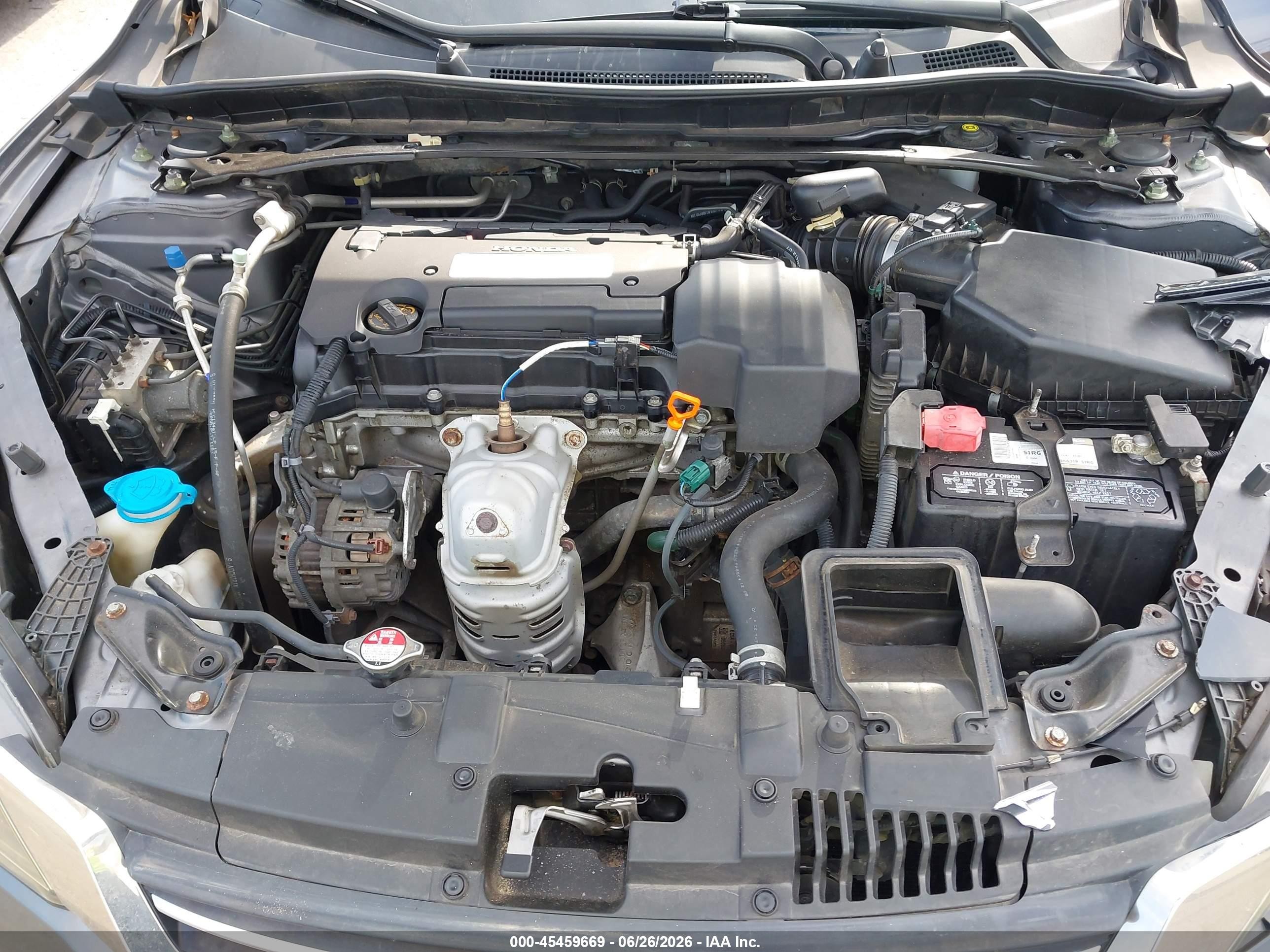2013 Honda Accord Ex-l Gray vin: 1HGCR2F87DA041304