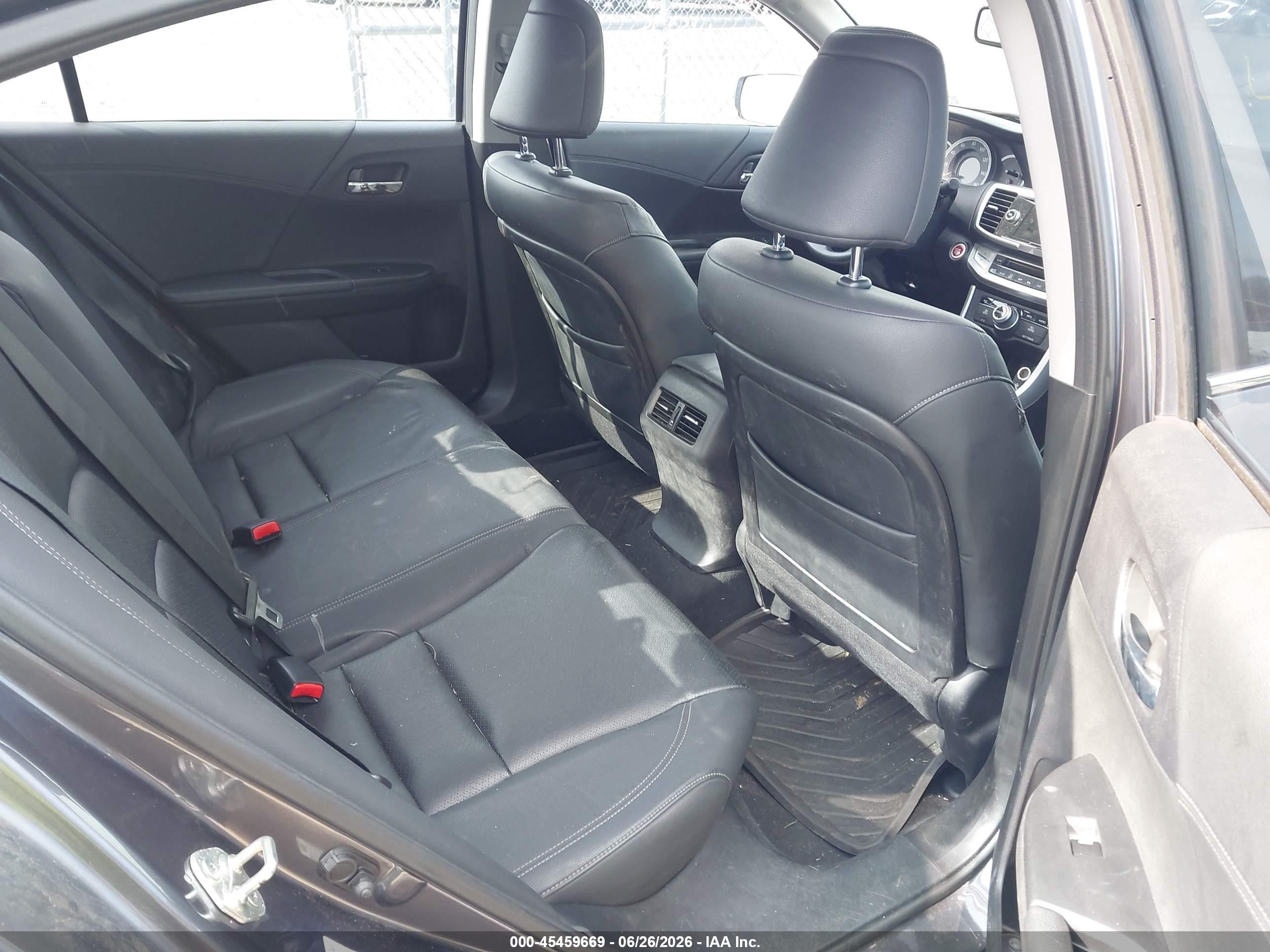 2013 Honda Accord Ex-l Gray vin: 1HGCR2F87DA041304