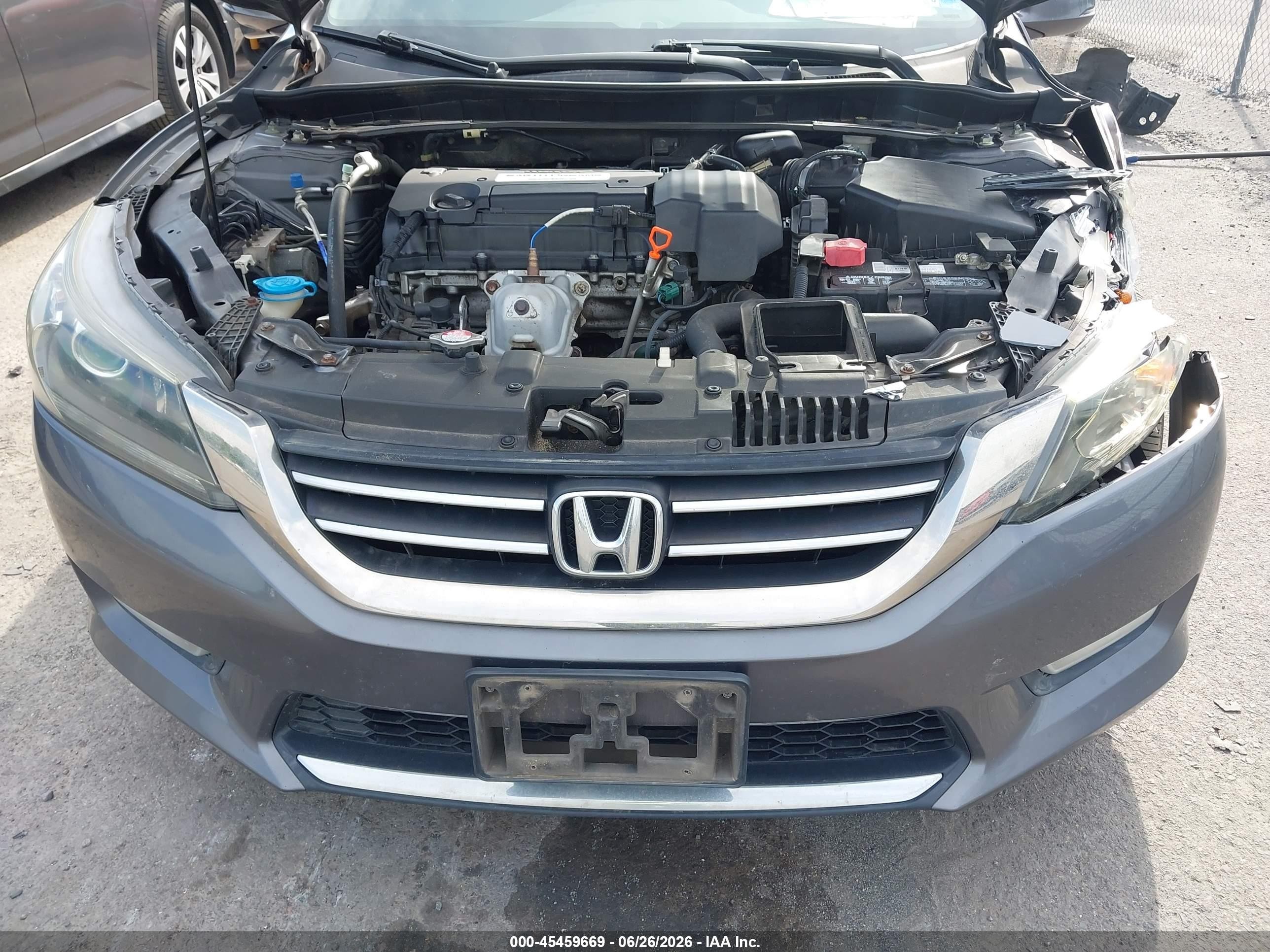 2013 Honda Accord Ex-l Gray vin: 1HGCR2F87DA041304