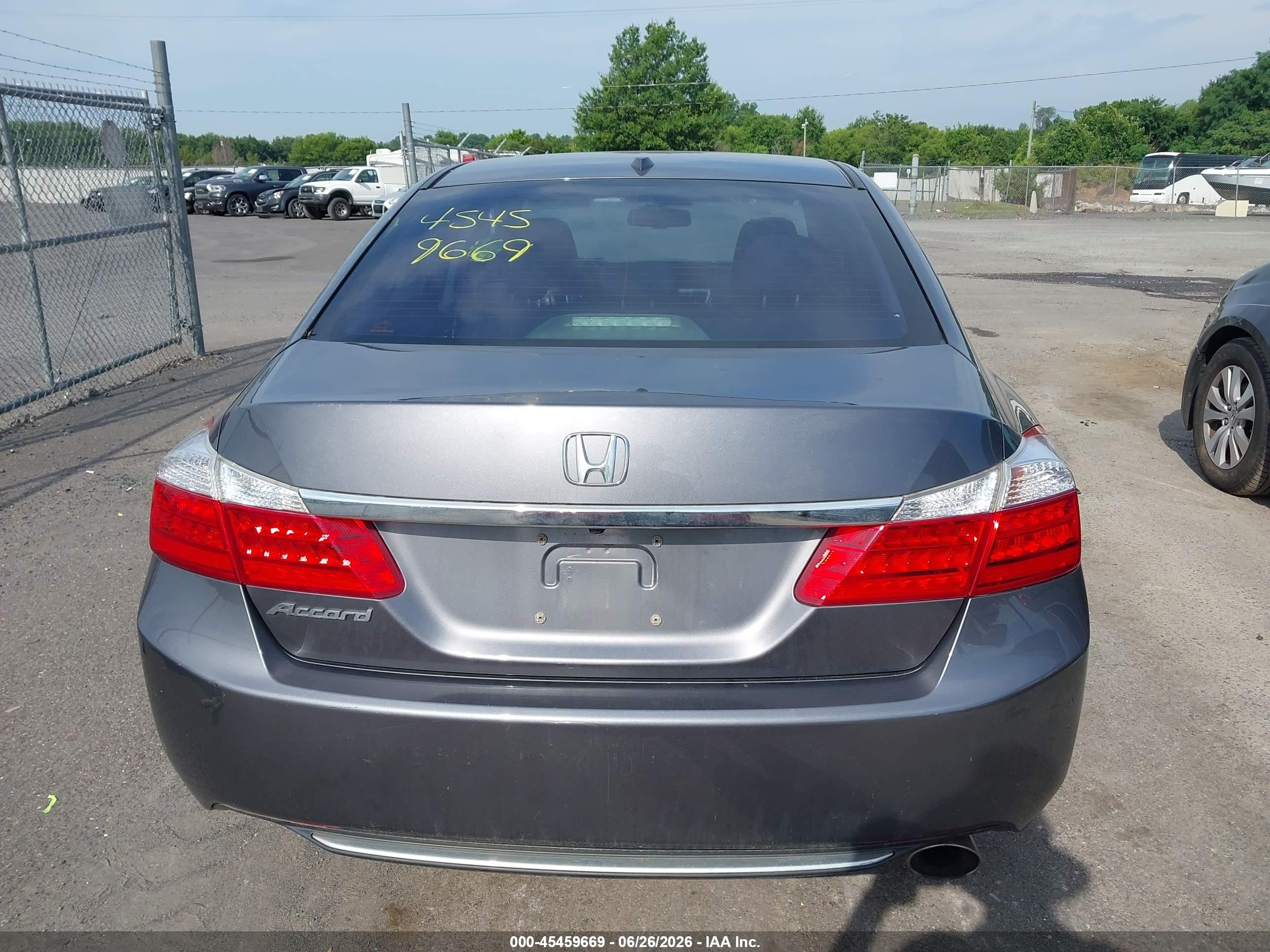 2013 Honda Accord Ex-l Gray vin: 1HGCR2F87DA041304