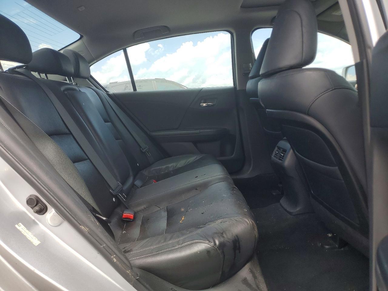 2013 Honda Accord Exl Silver vin: 1HGCR2F87DA042064