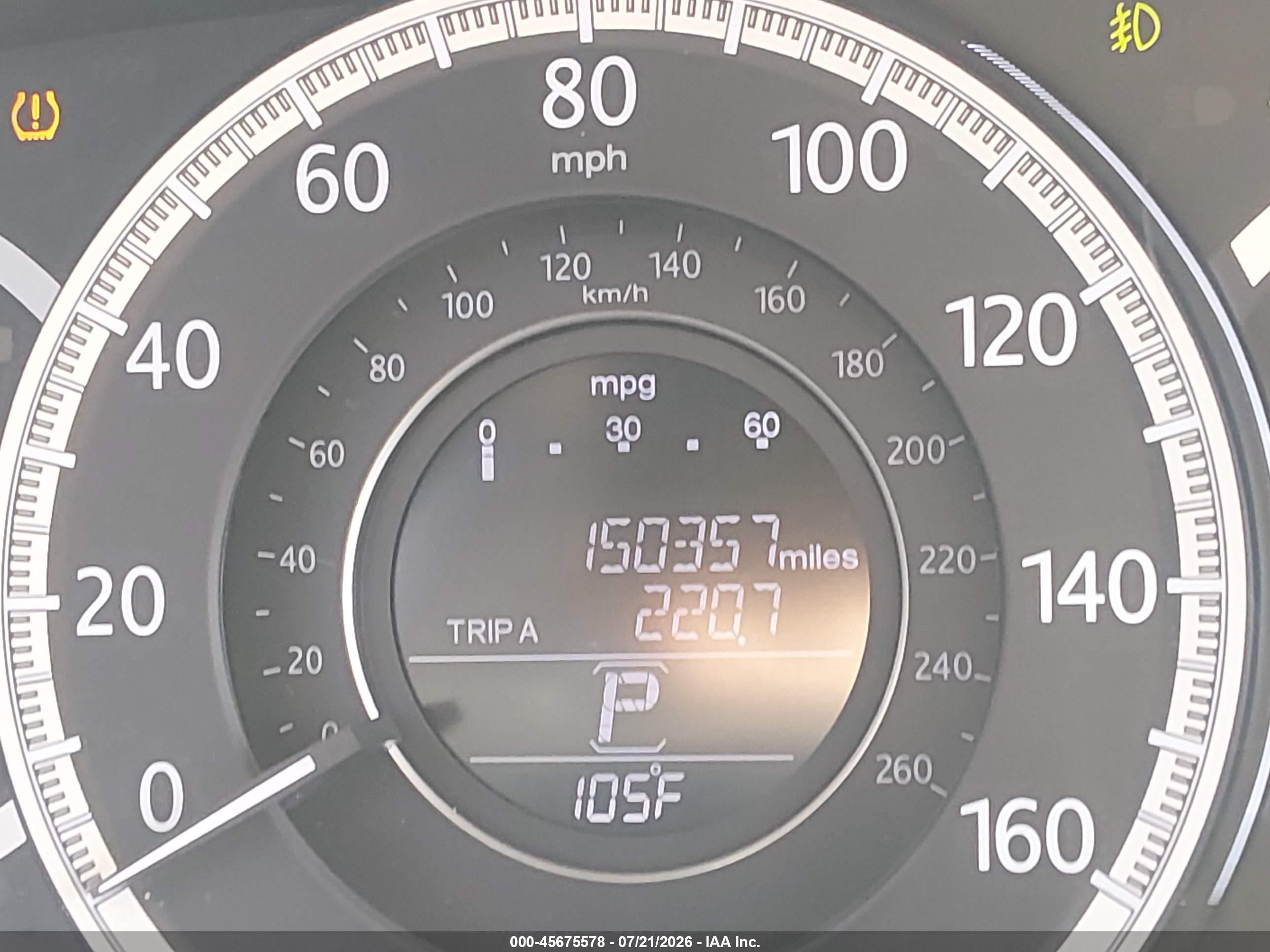 2013 Honda Accord Ex-l Red vin: 1HGCR2F87DA045997