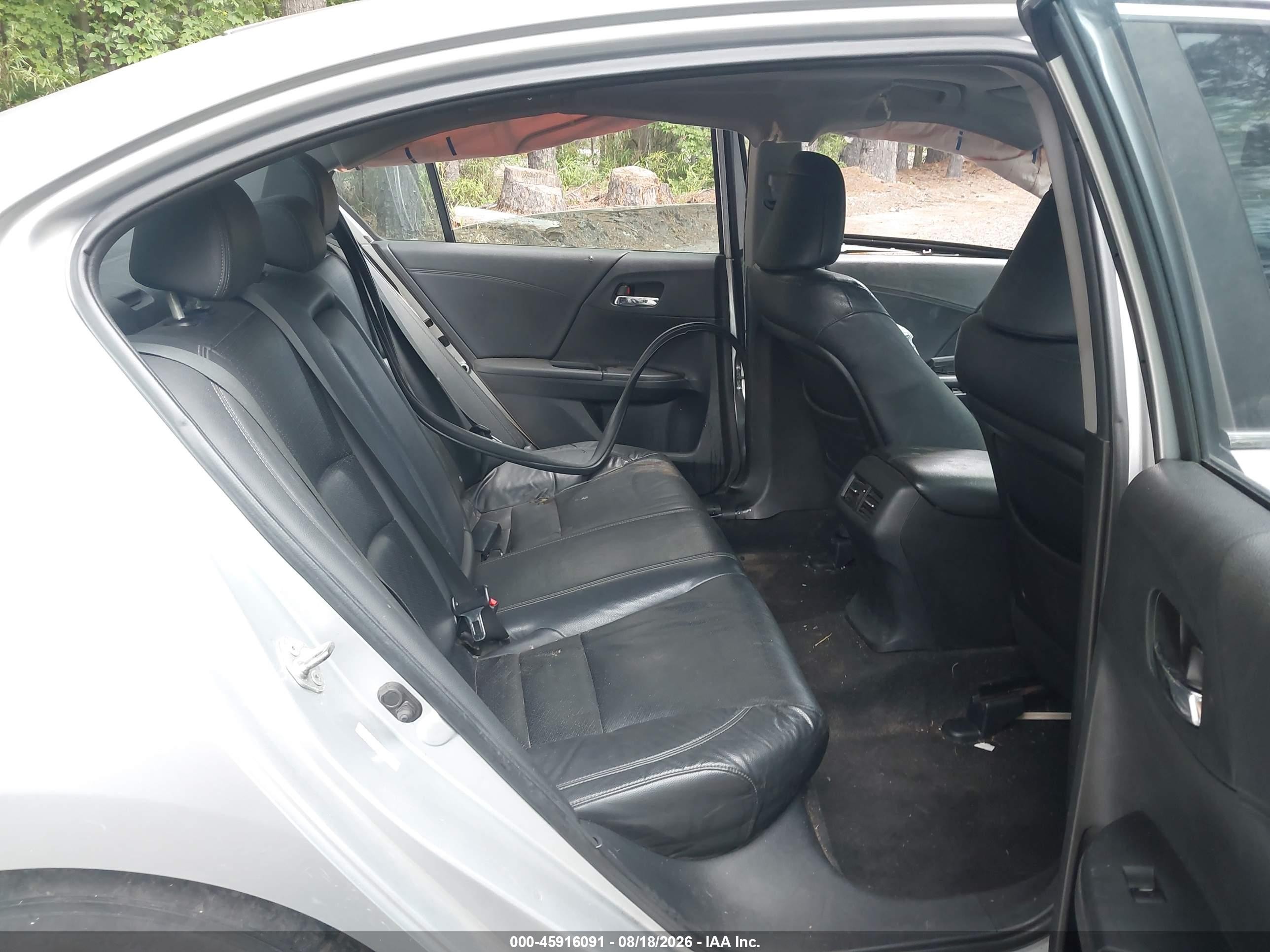 2013 Honda Accord Ex-l Gray vin: 1HGCR2F87DA048964
