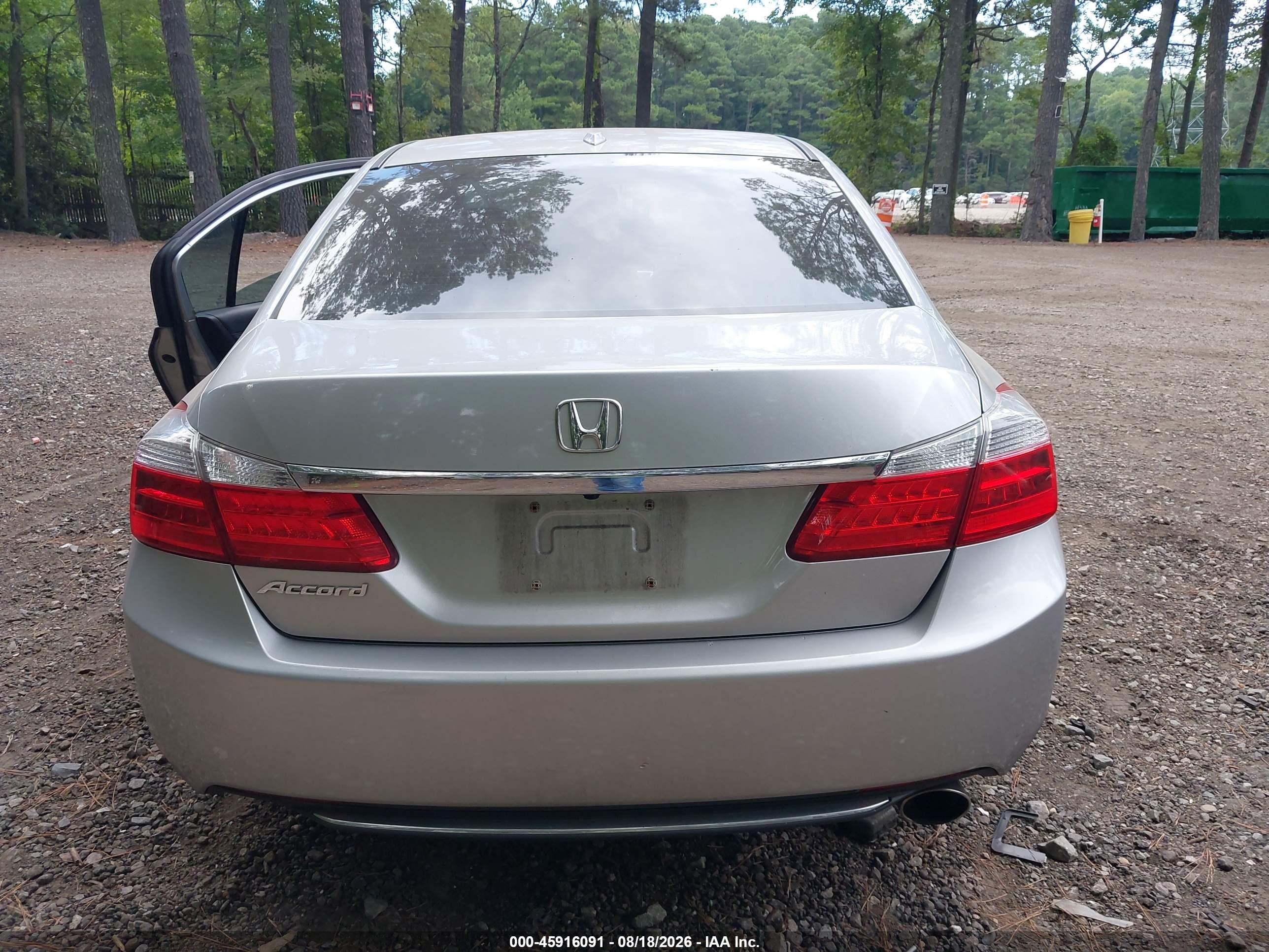 2013 Honda Accord Ex-l Gray vin: 1HGCR2F87DA048964
