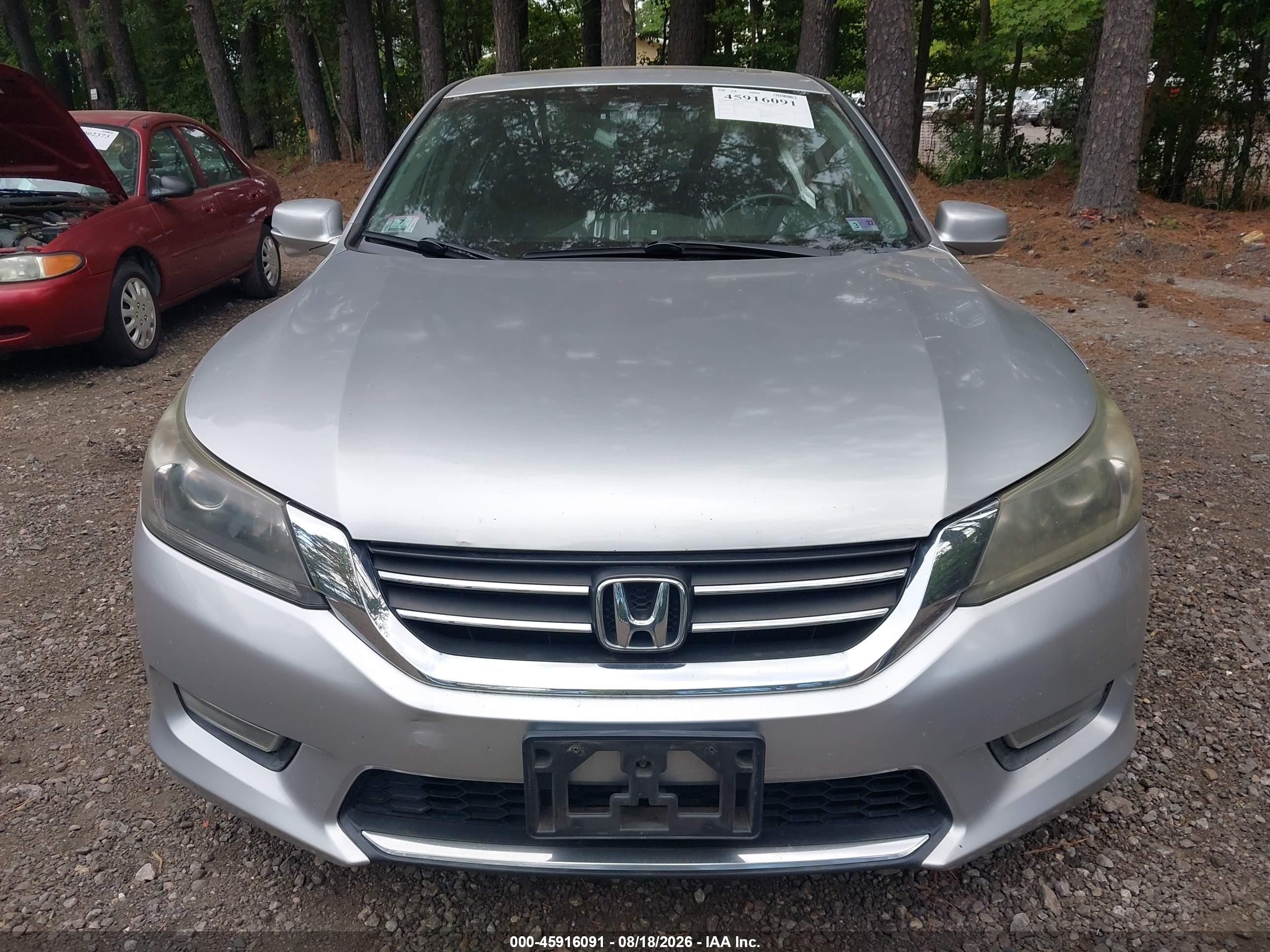 2013 Honda Accord Ex-l Gray vin: 1HGCR2F87DA048964