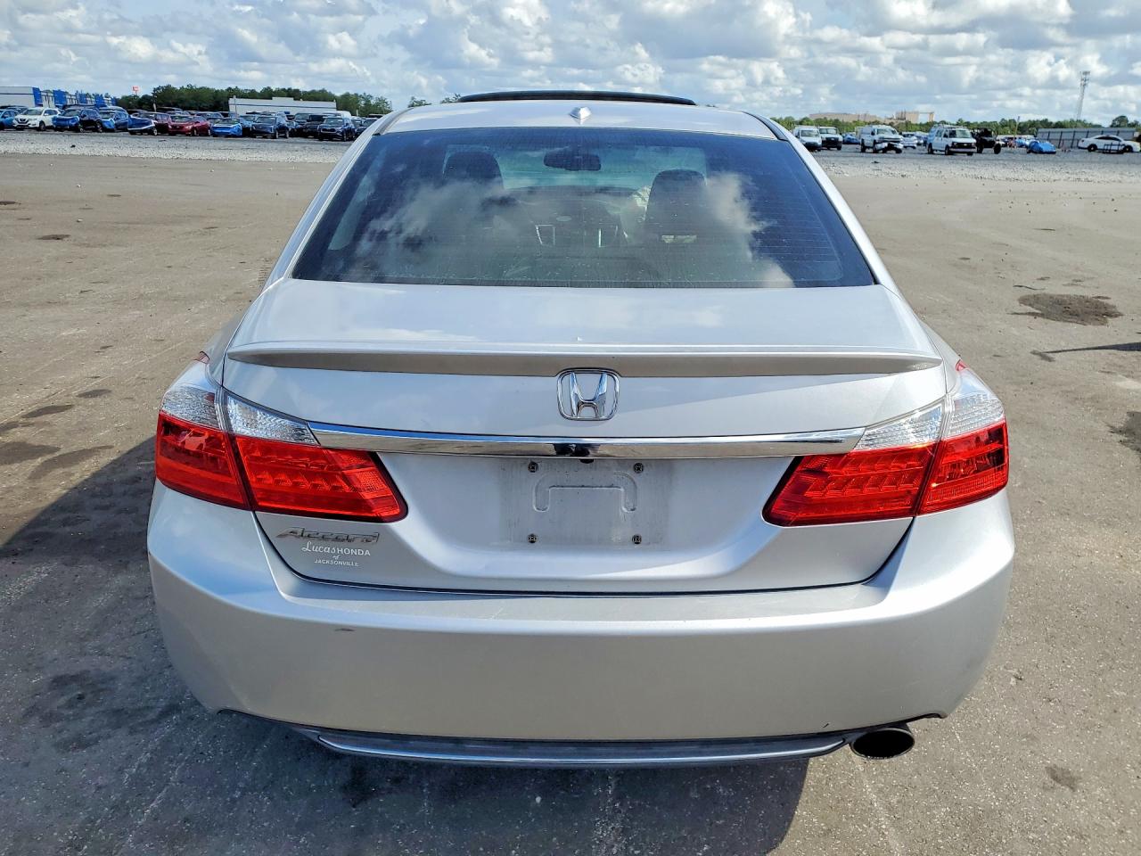 2013 Honda Accord Exl Silver vin: 1HGCR2F87DA136428