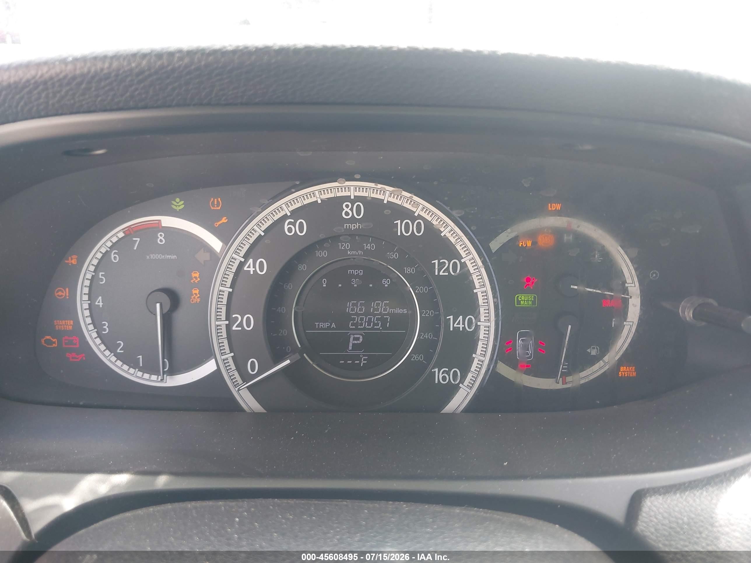 2013 Honda Accord Ex-l Серый vin: 1HGCR2F87DA140642