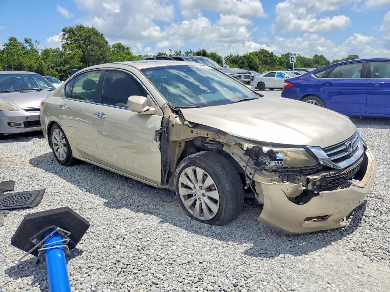 2013 Honda Accord Exl Gold vin: 1HGCR2F87DA143525