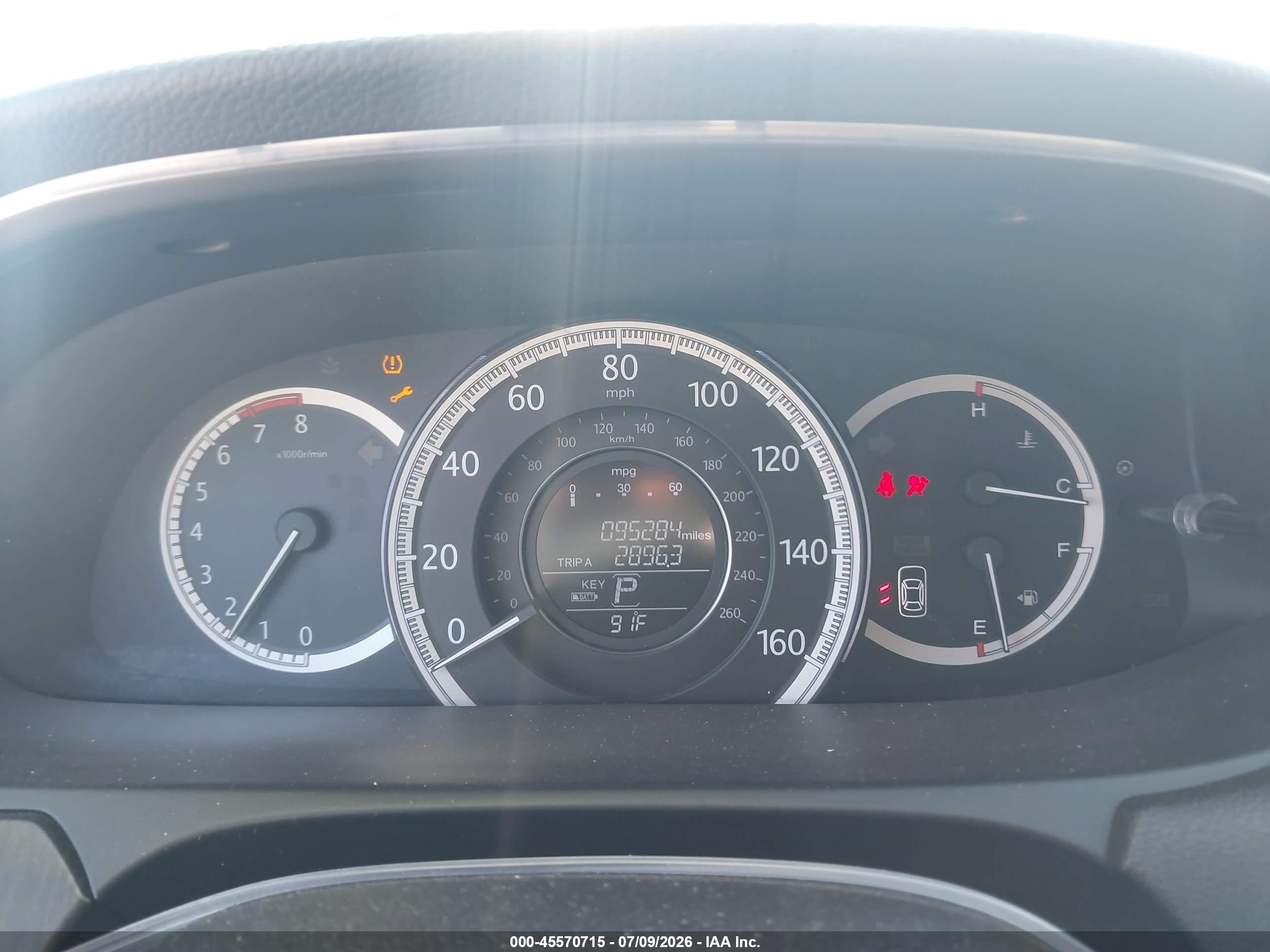 2013 Honda Accord Ex-l Black vin: 1HGCR2F87DA153536