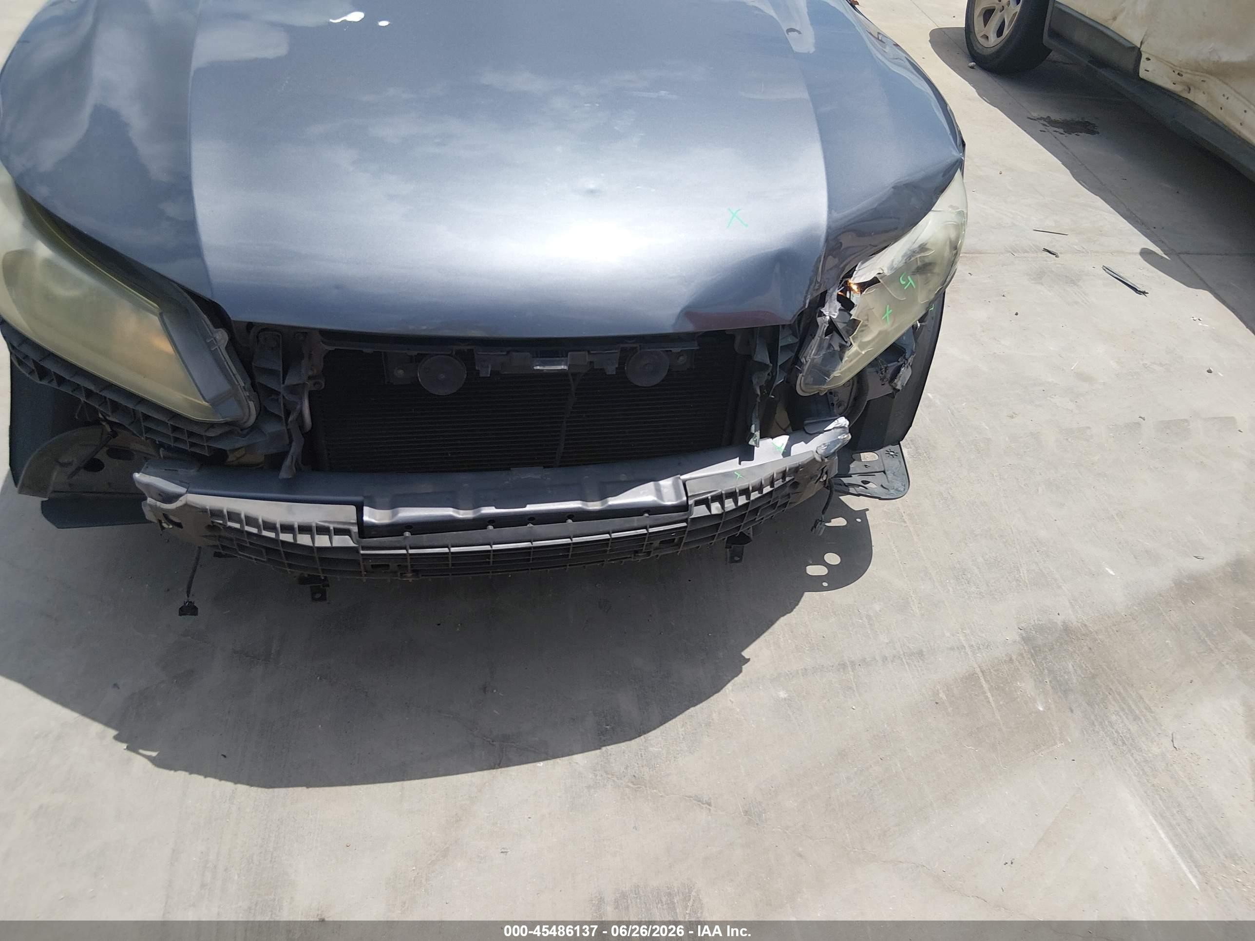 2013 Honda Accord Ex-l Серый vin: 1HGCR2F87DA153648