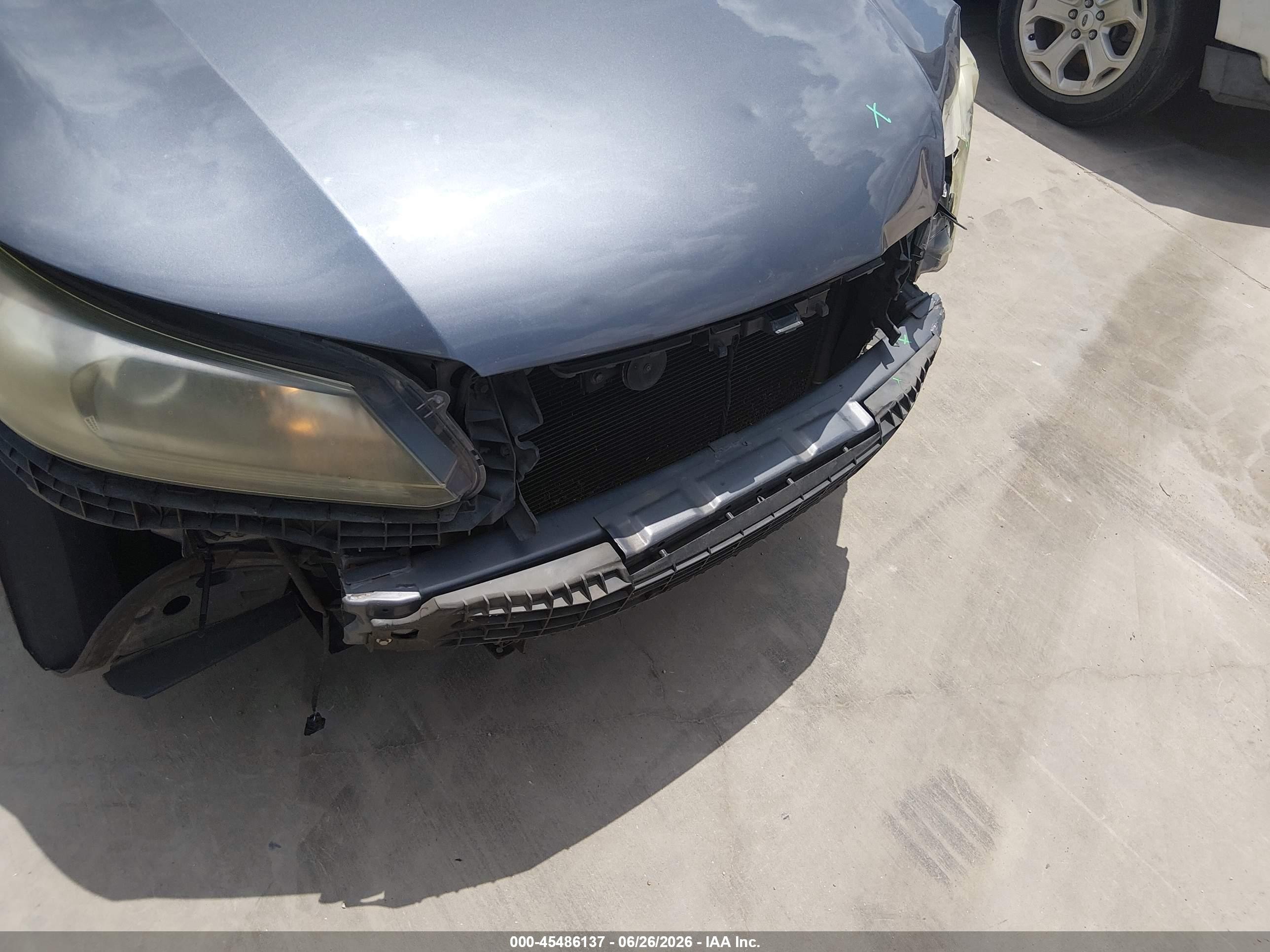 2013 Honda Accord Ex-l Серый vin: 1HGCR2F87DA153648