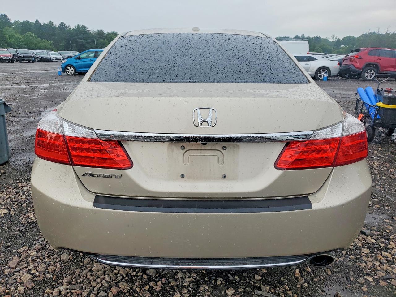 2013 Honda Accord Exl Beige vin: 1HGCR2F87DA157232